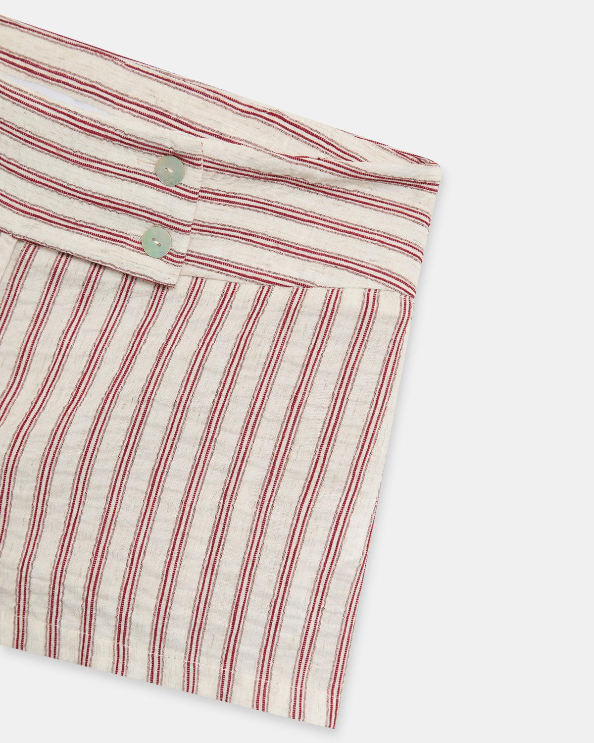 SHORTS TRIPLE CINTURILLA RAYAS