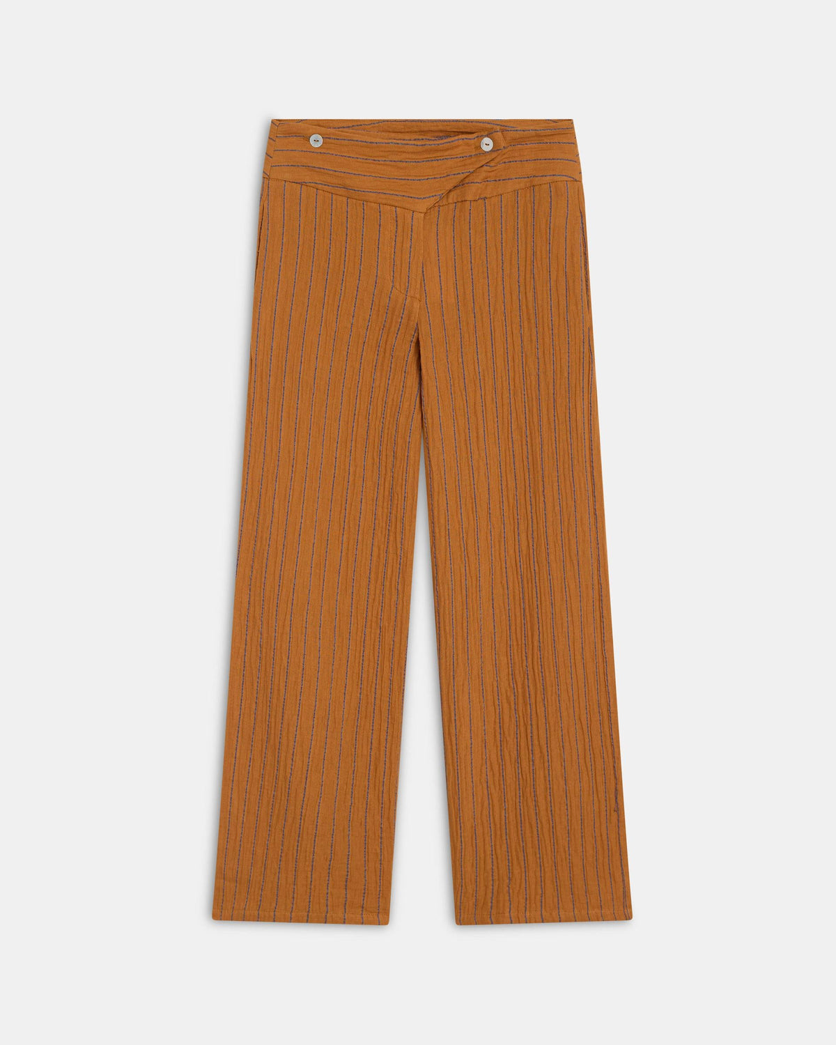 PANTALÓN RAYAS CINTURILLA CRUZADA