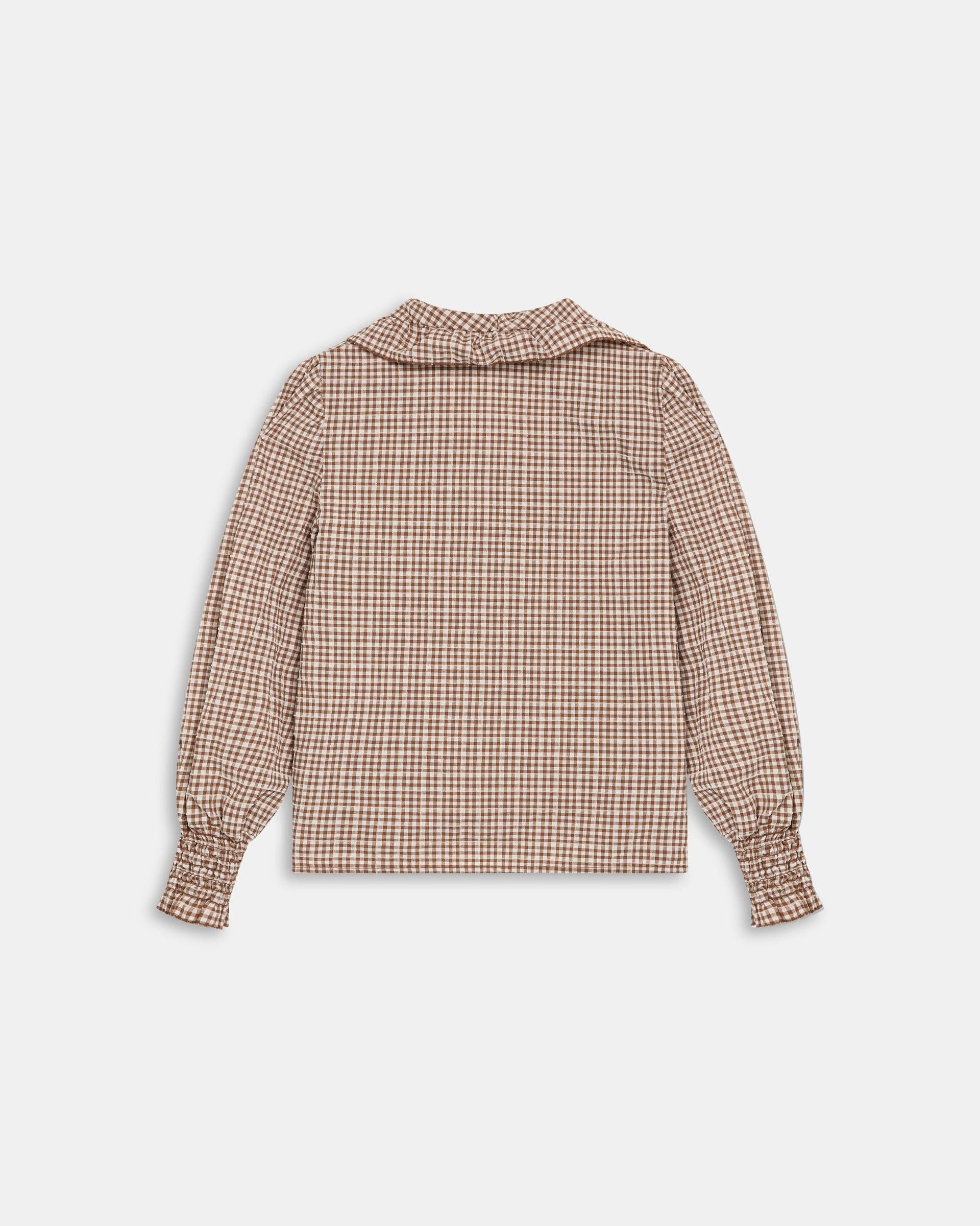 BLUSA VOLANTE CUELLO VICHY