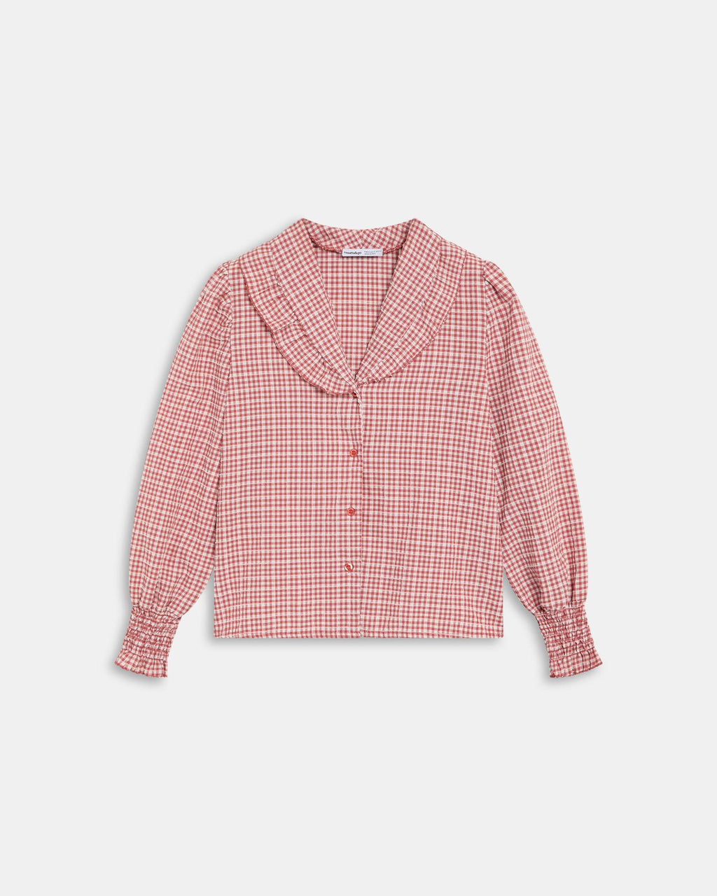 BLUSA VOLANTE CUELLO VICHY