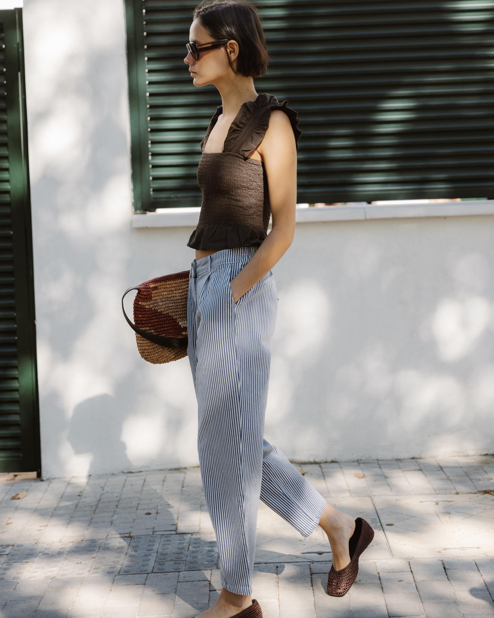 PANTALON BALLOON RAYAS