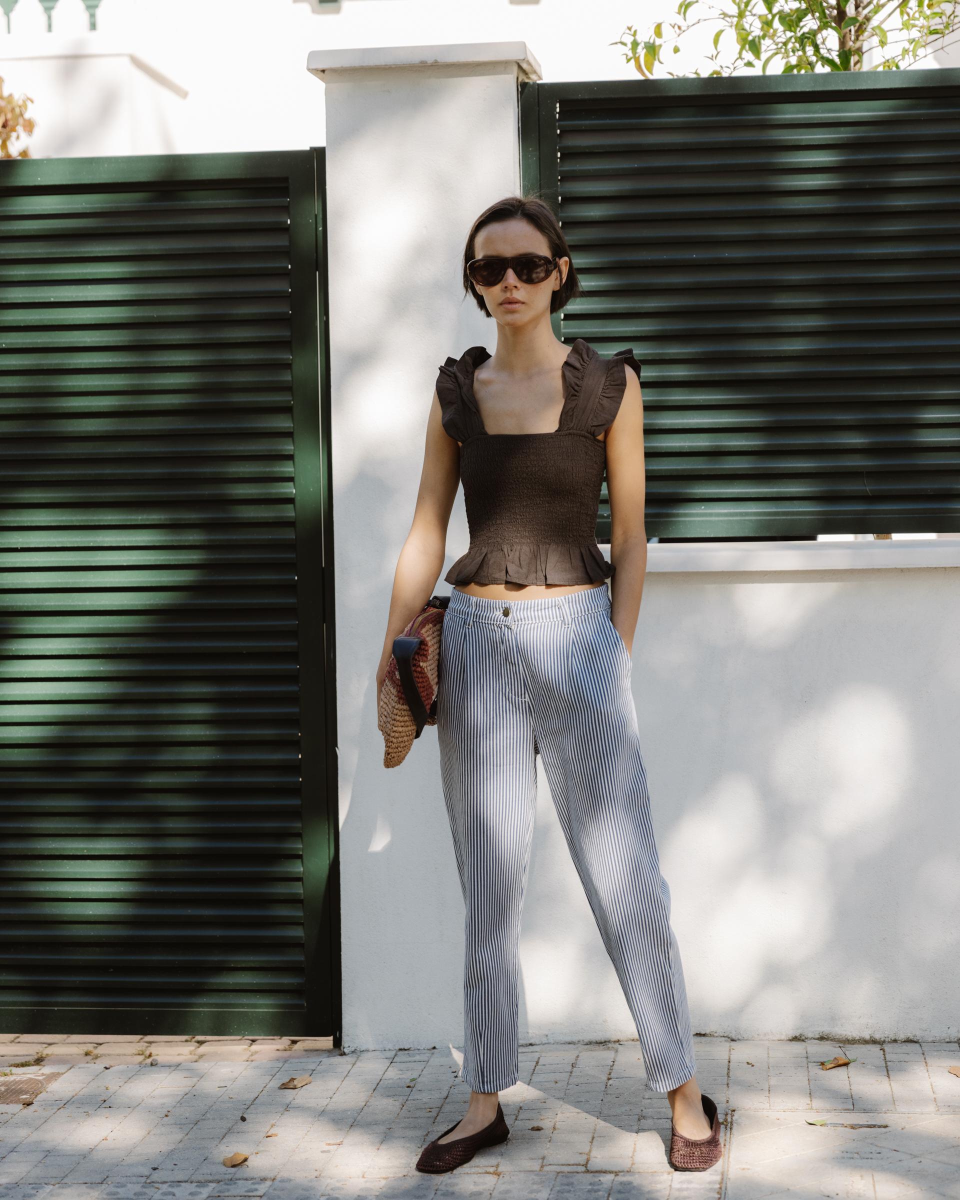 PANTALON BALLOON RAYAS