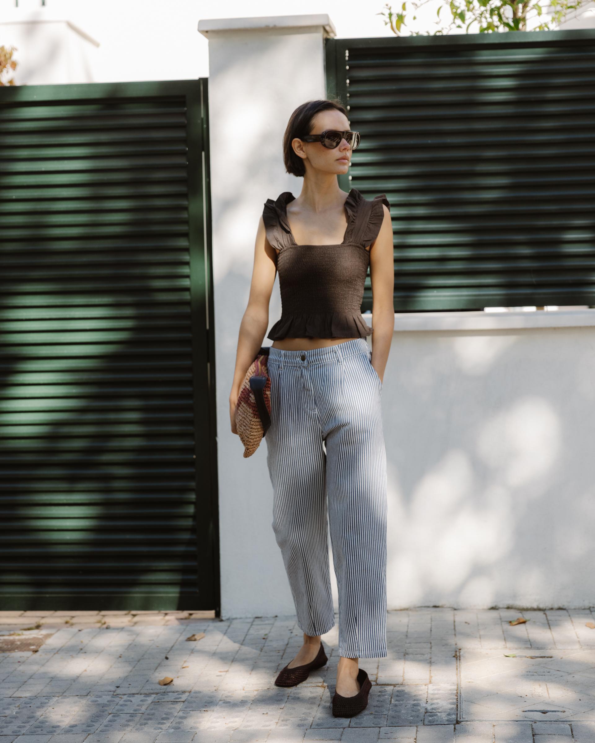 PANTALON BALLOON RAYAS
