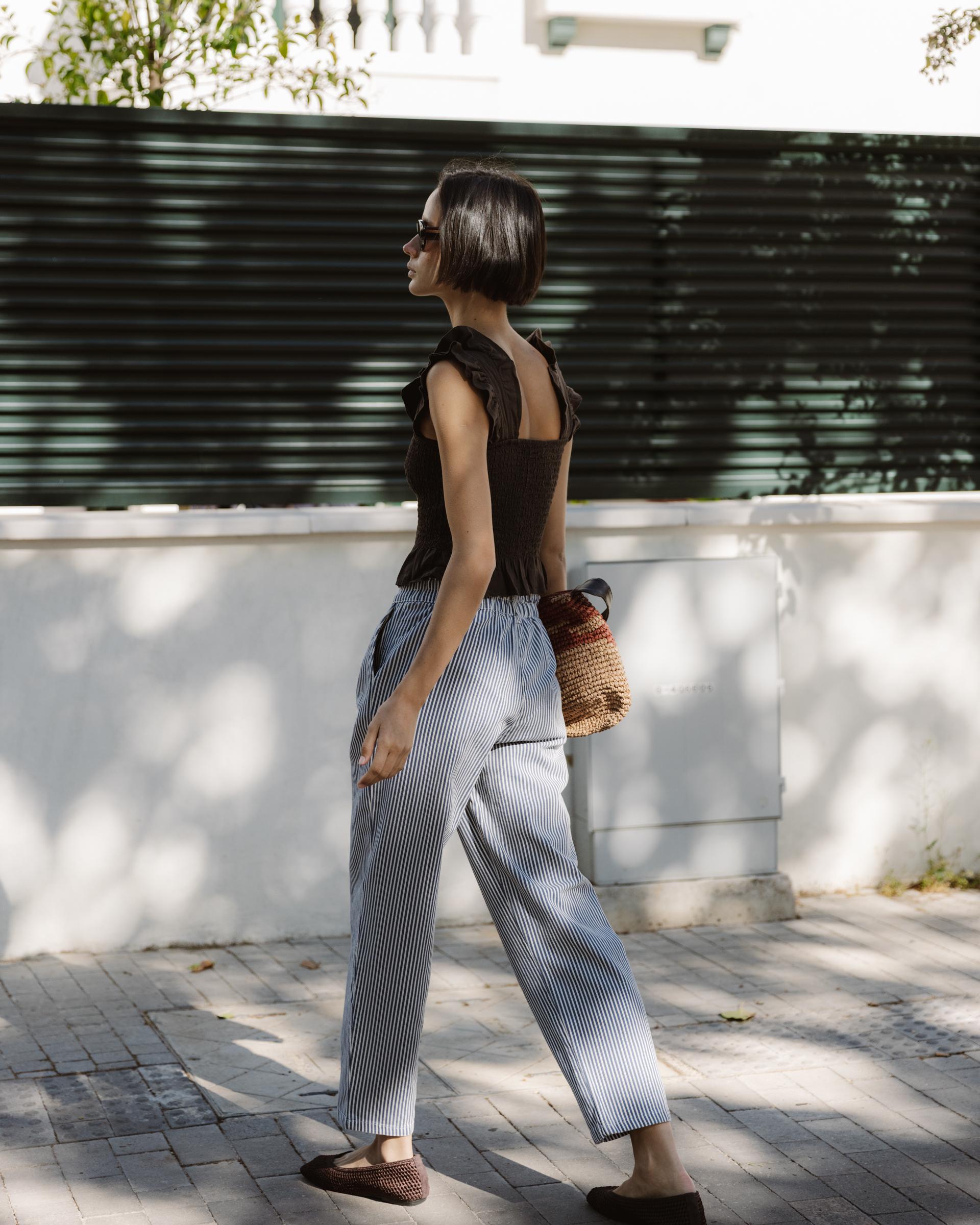 PANTALON BALLOON RAYAS
