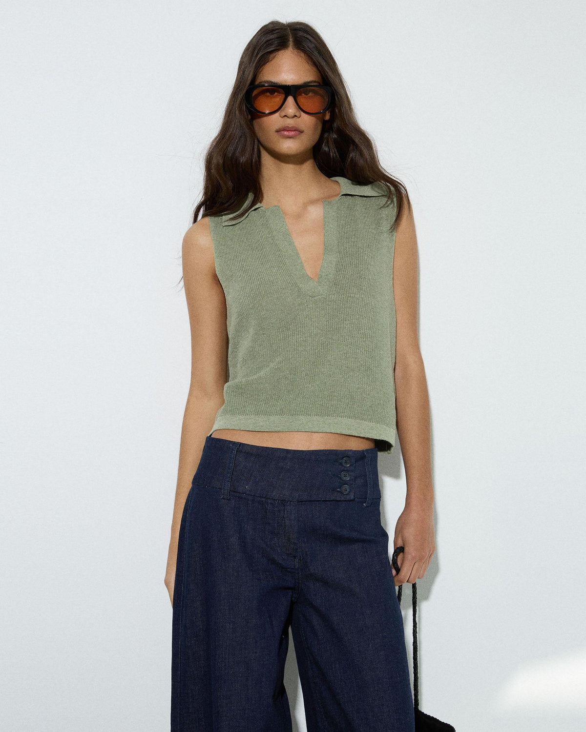 TOP PUNTO CUELLO POLO
