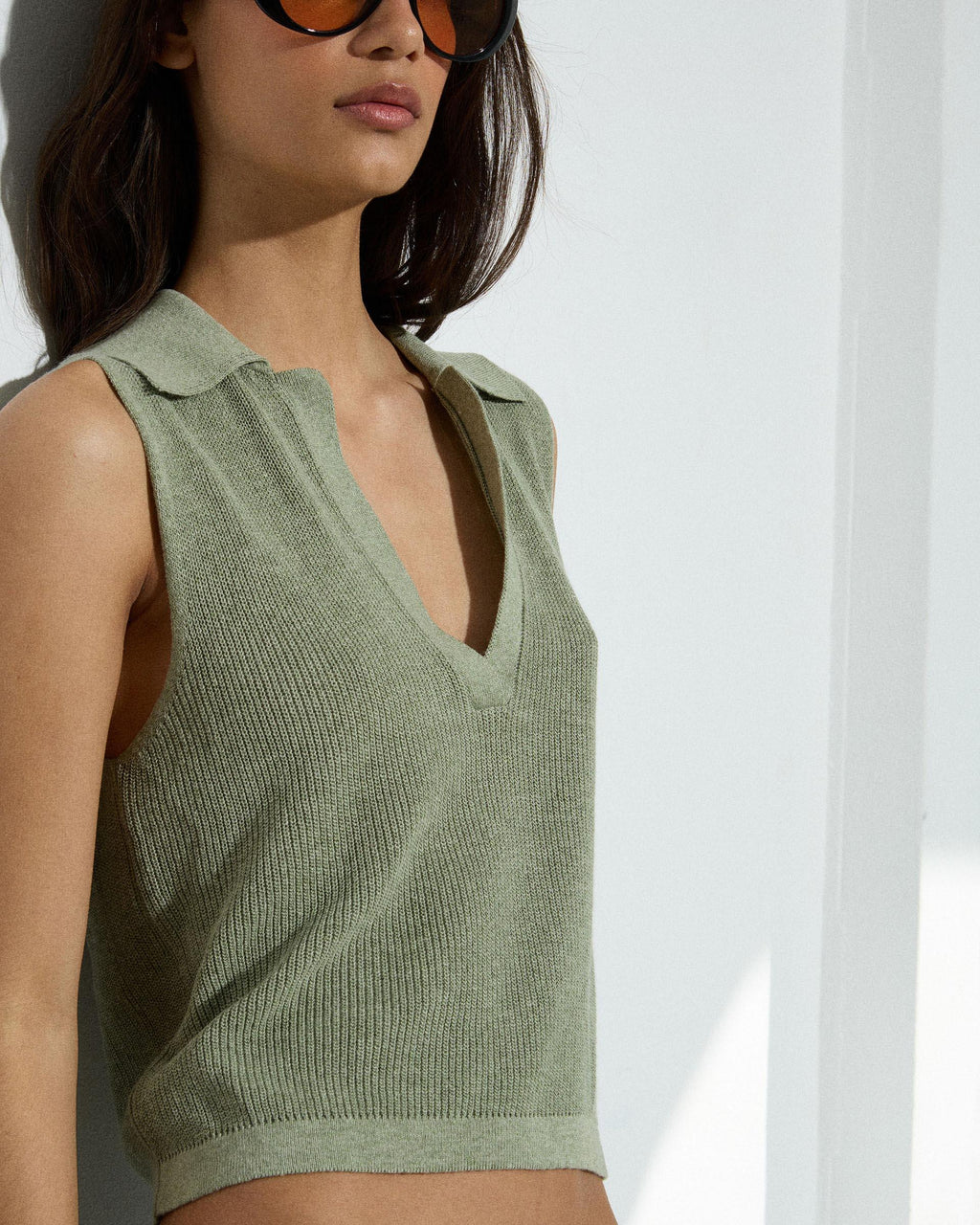 TOP PUNTO CUELLO POLO
