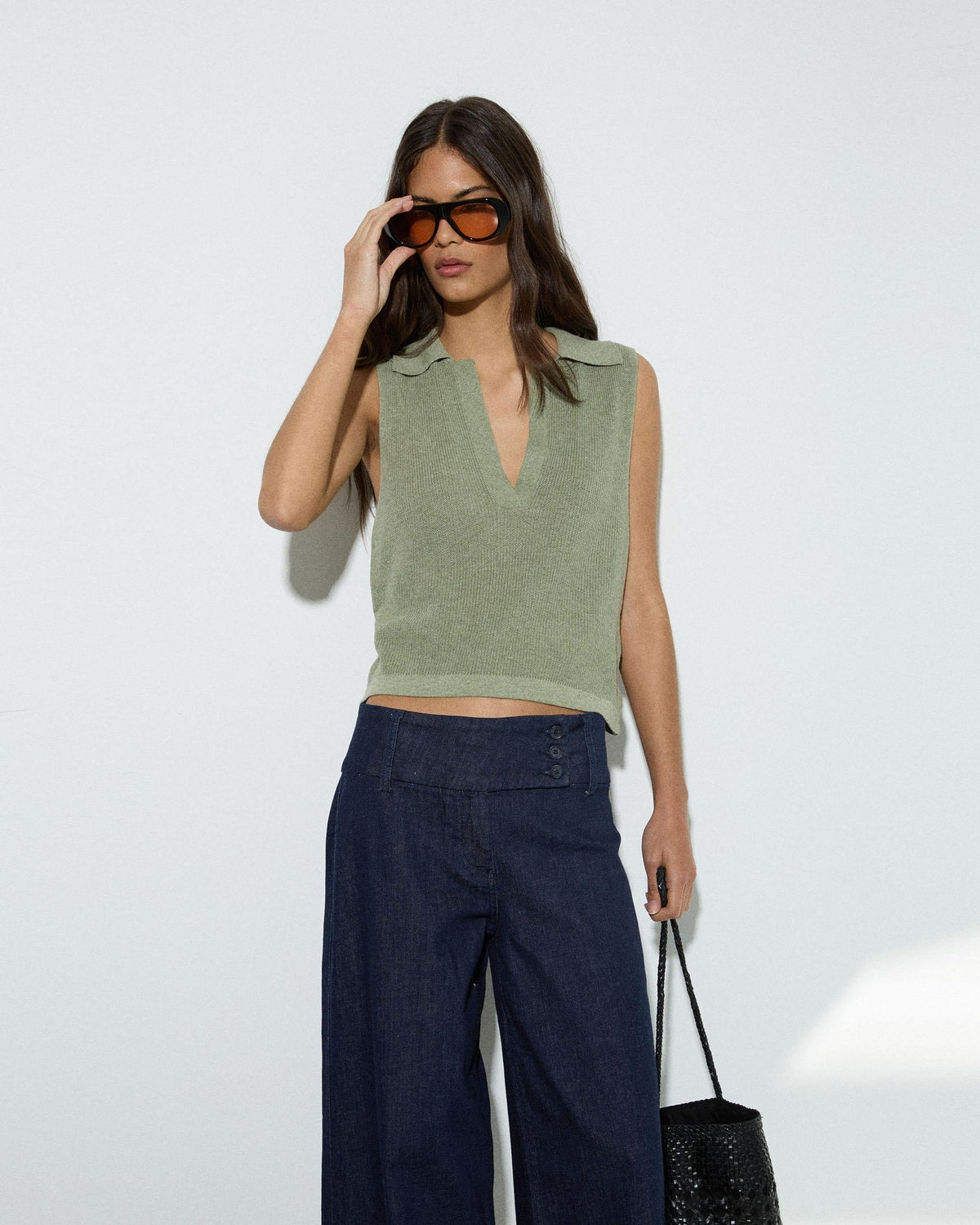 TOP PUNTO CUELLO POLO