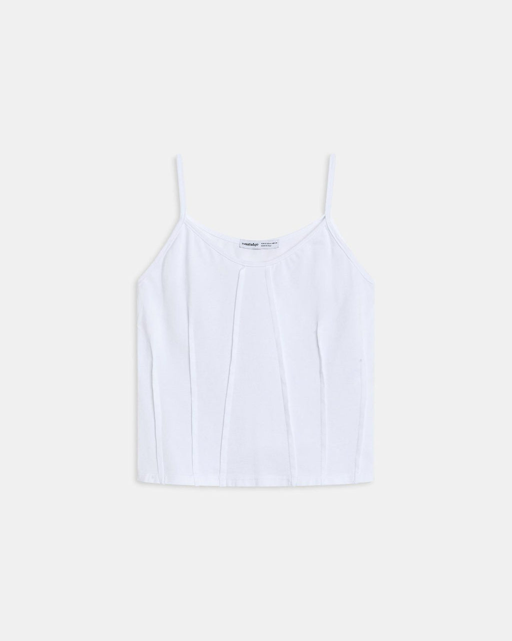 Camiseta Tirantes Nervios Blanco