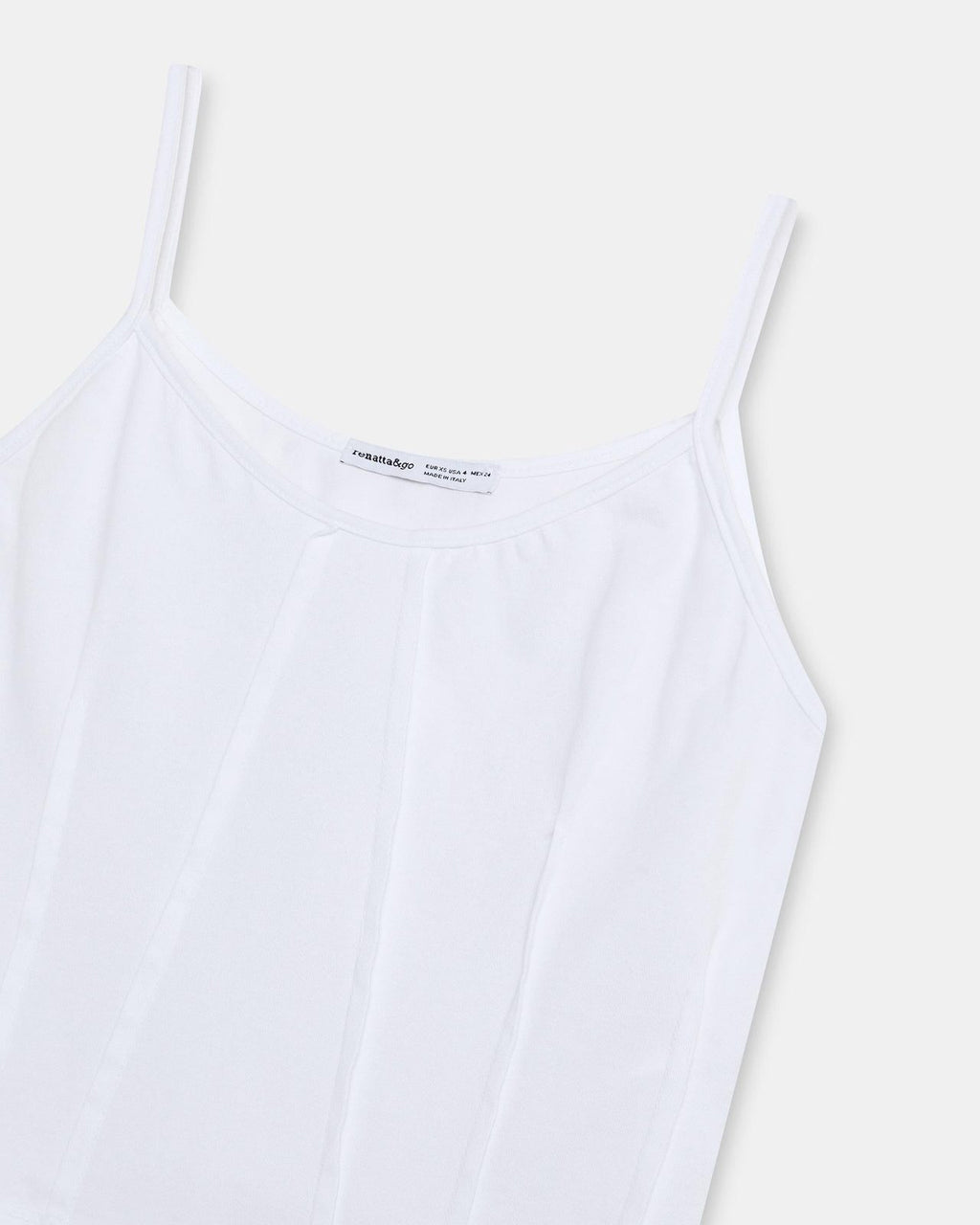 Camiseta Tirantes Nervios Blanco