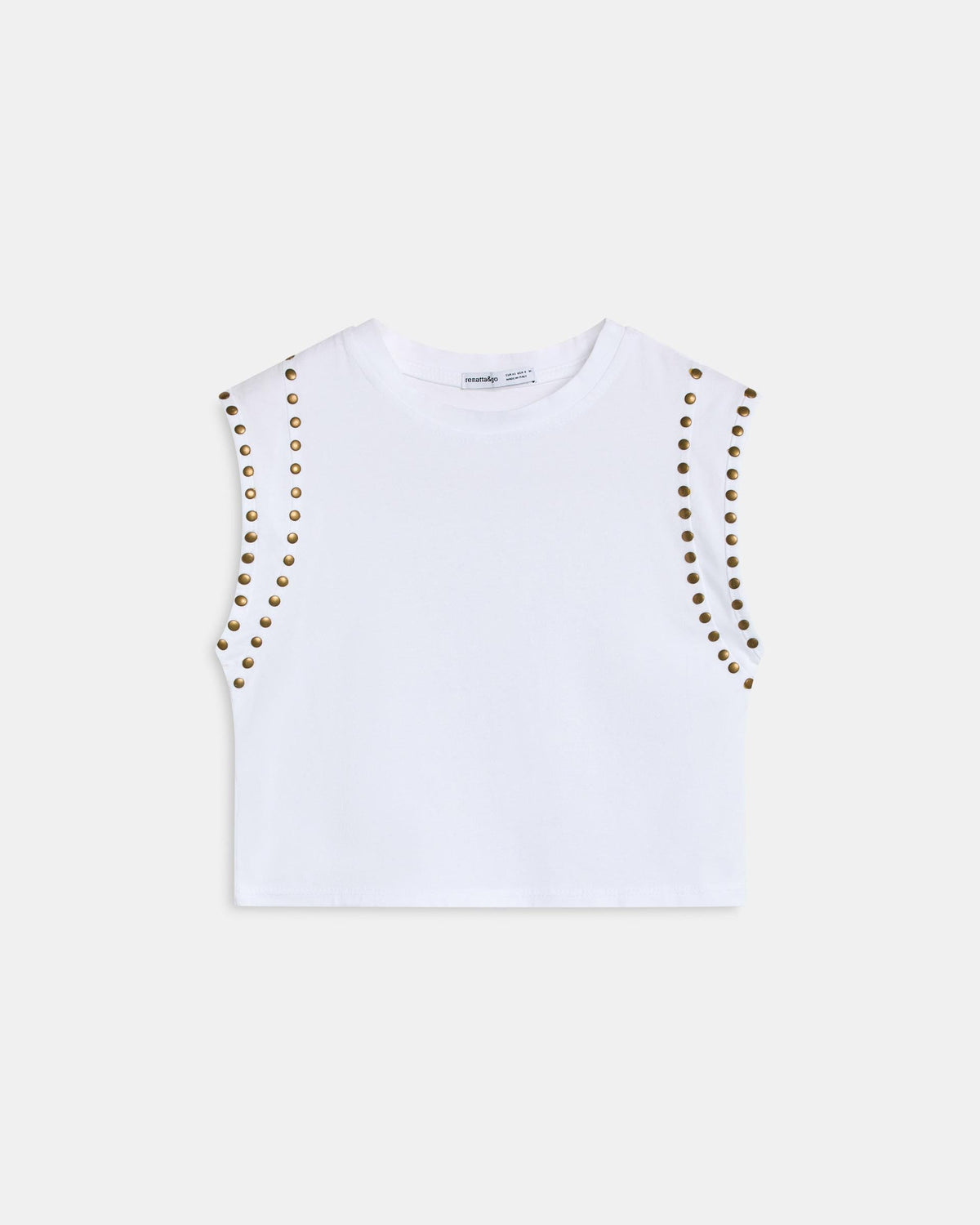 CAMISETA TACHUELAS MANGAS