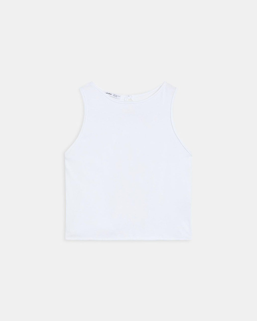 Camiseta Abertura Espalda Blanco