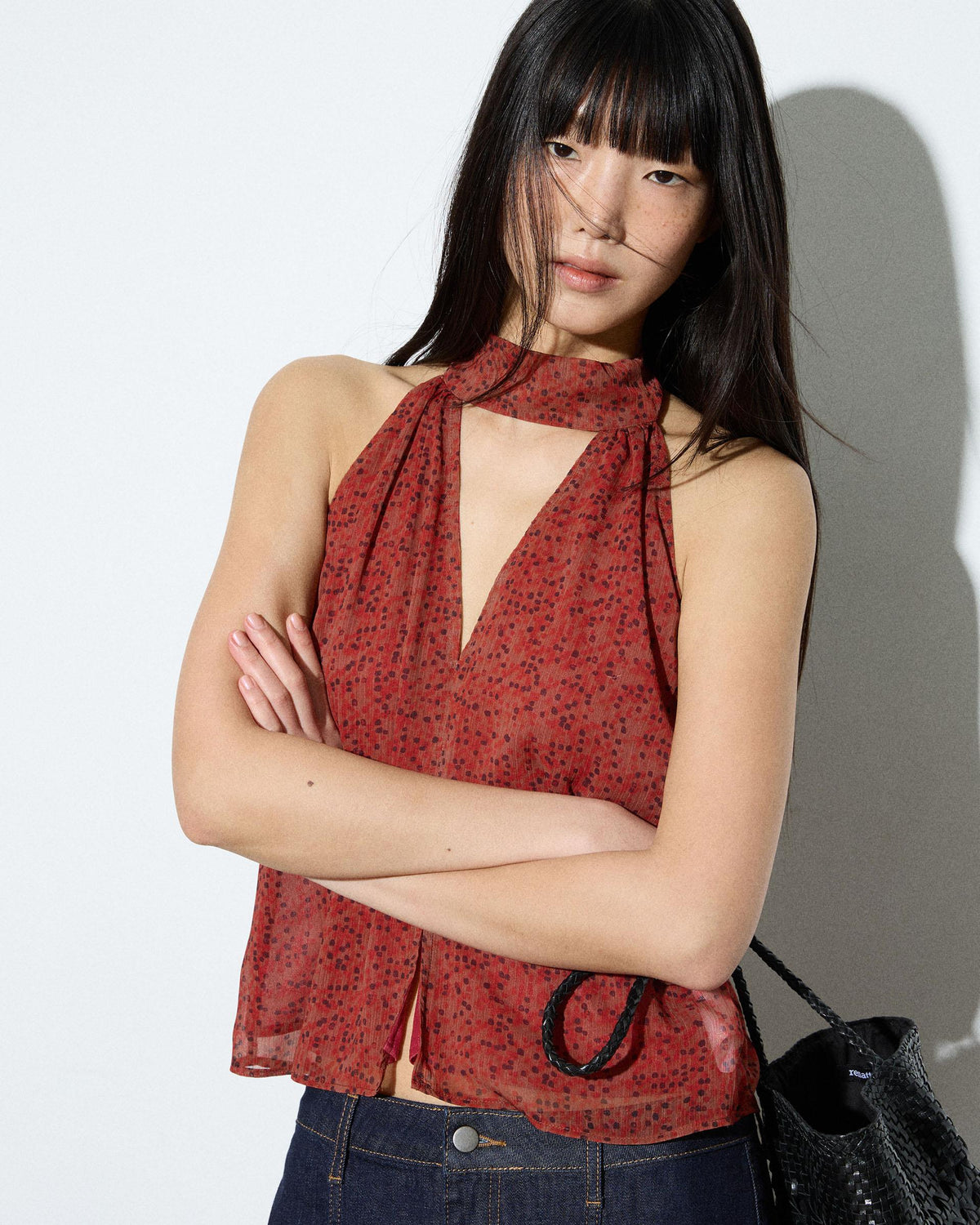 TOP ABERTURA ESTAMPADO