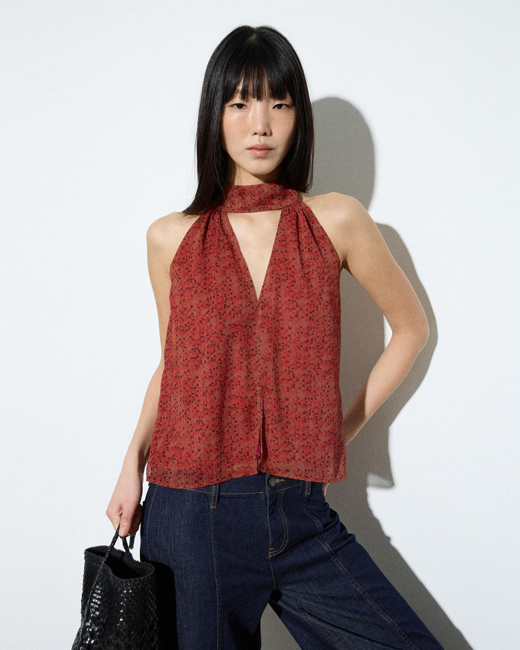 TOP ABERTURA ESTAMPADO