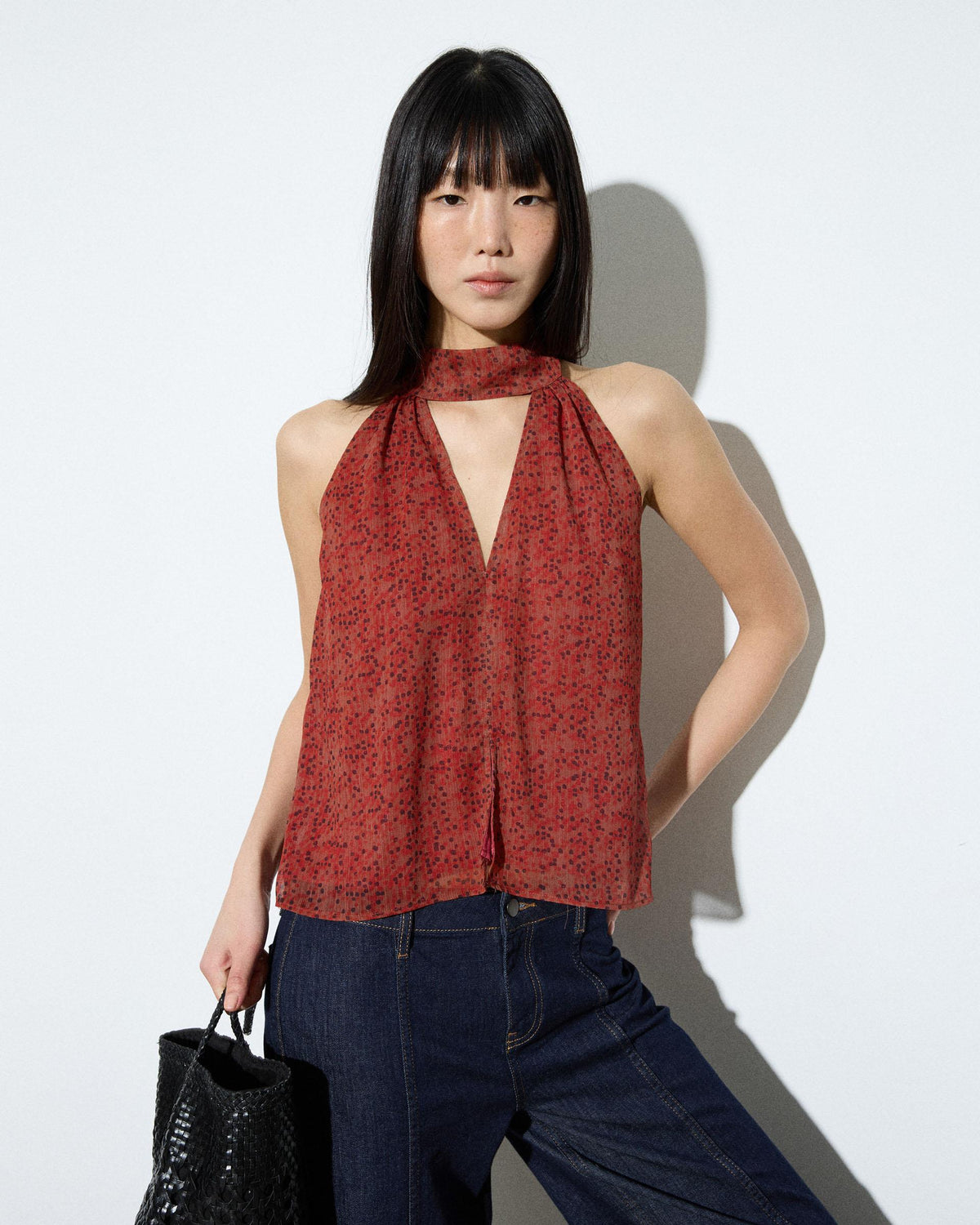 TOP ABERTURA ESTAMPADO
