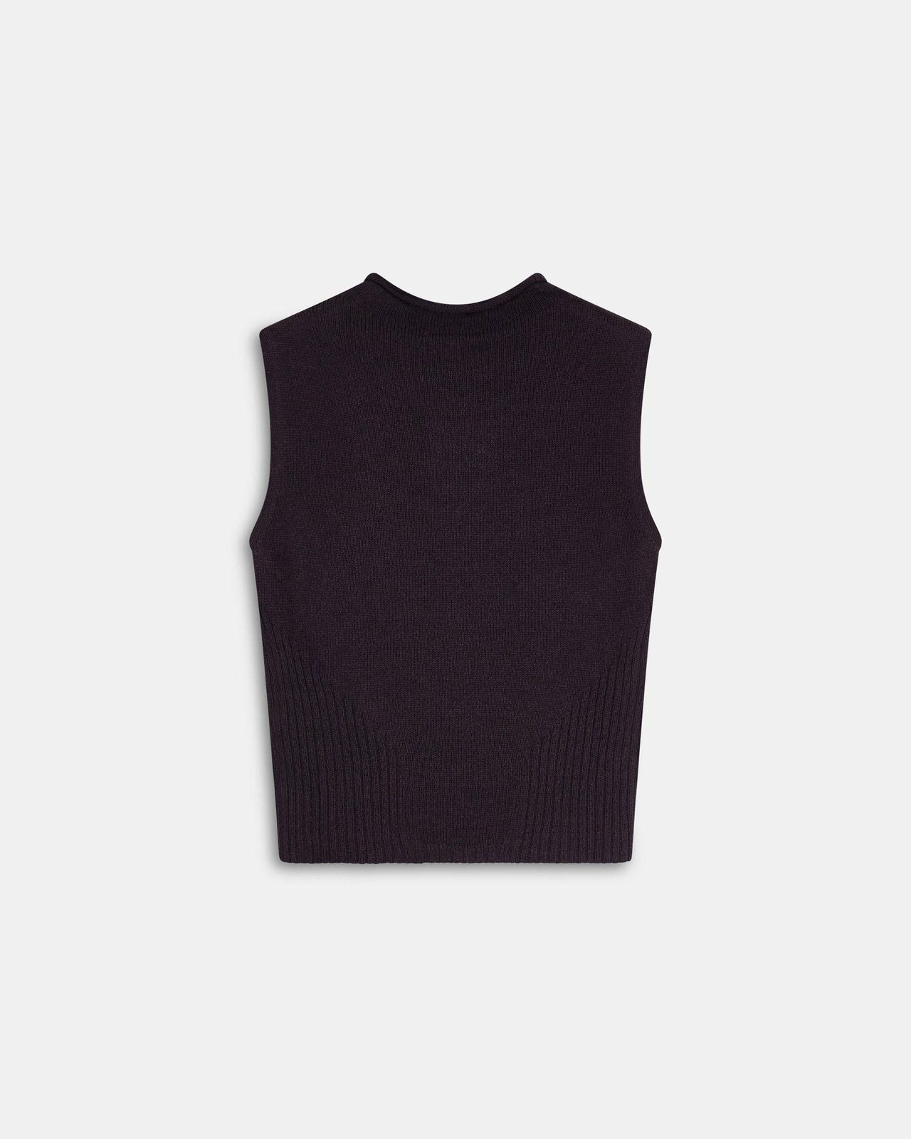 Top Punto Detalle Rib Morado