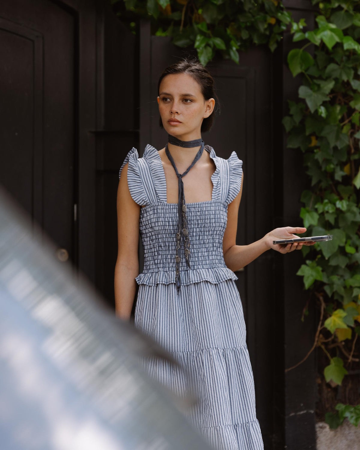 VESTIDO GOMAS VOLANTES