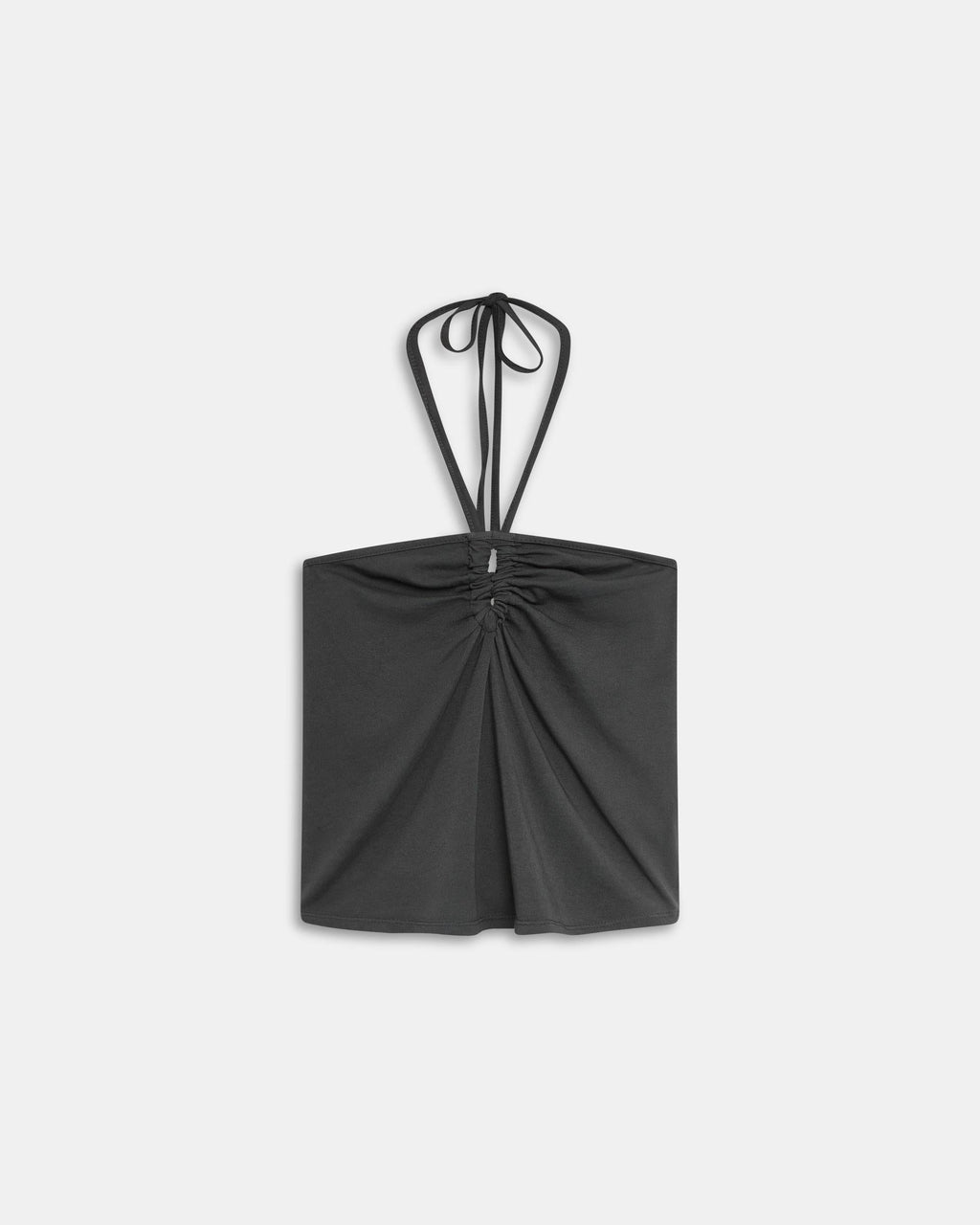 CAMISETA HALTER FRUNCIDO DELANTERO