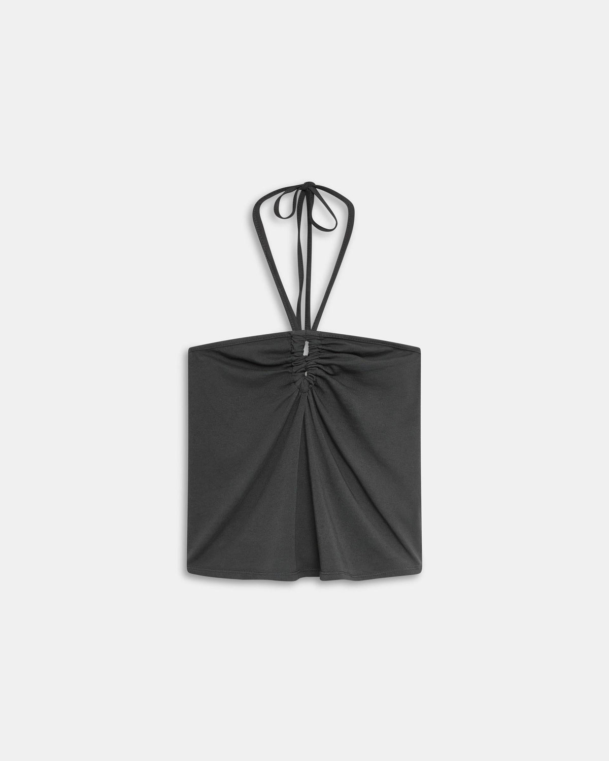 CAMISETA HALTER FRUNCIDO DELANTERO