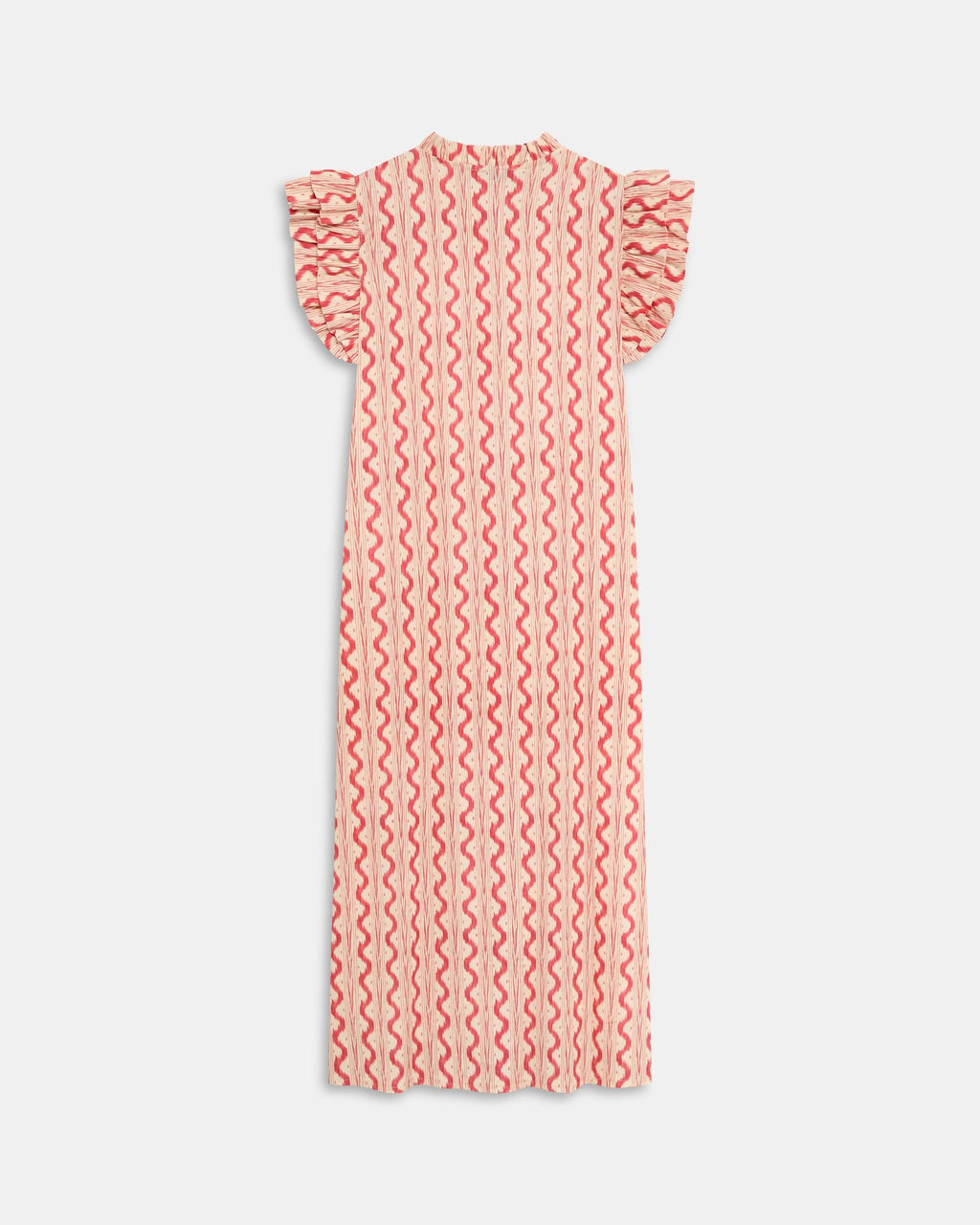 VESTIDO CAMISERO VOLANTES