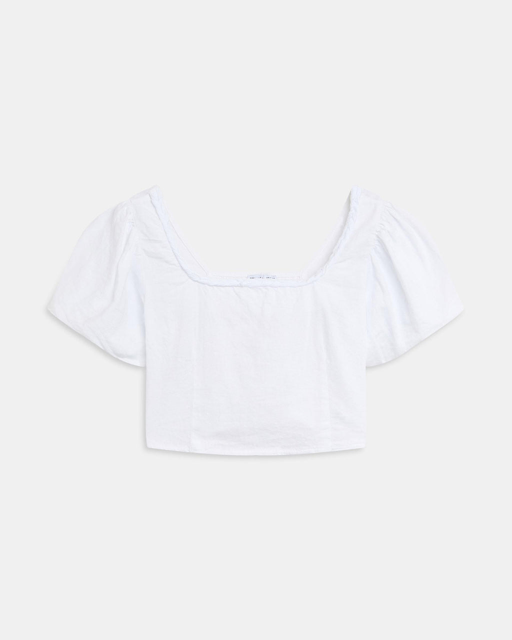 TOP MANGA ABULLONADA ESCOTE ESPALDA