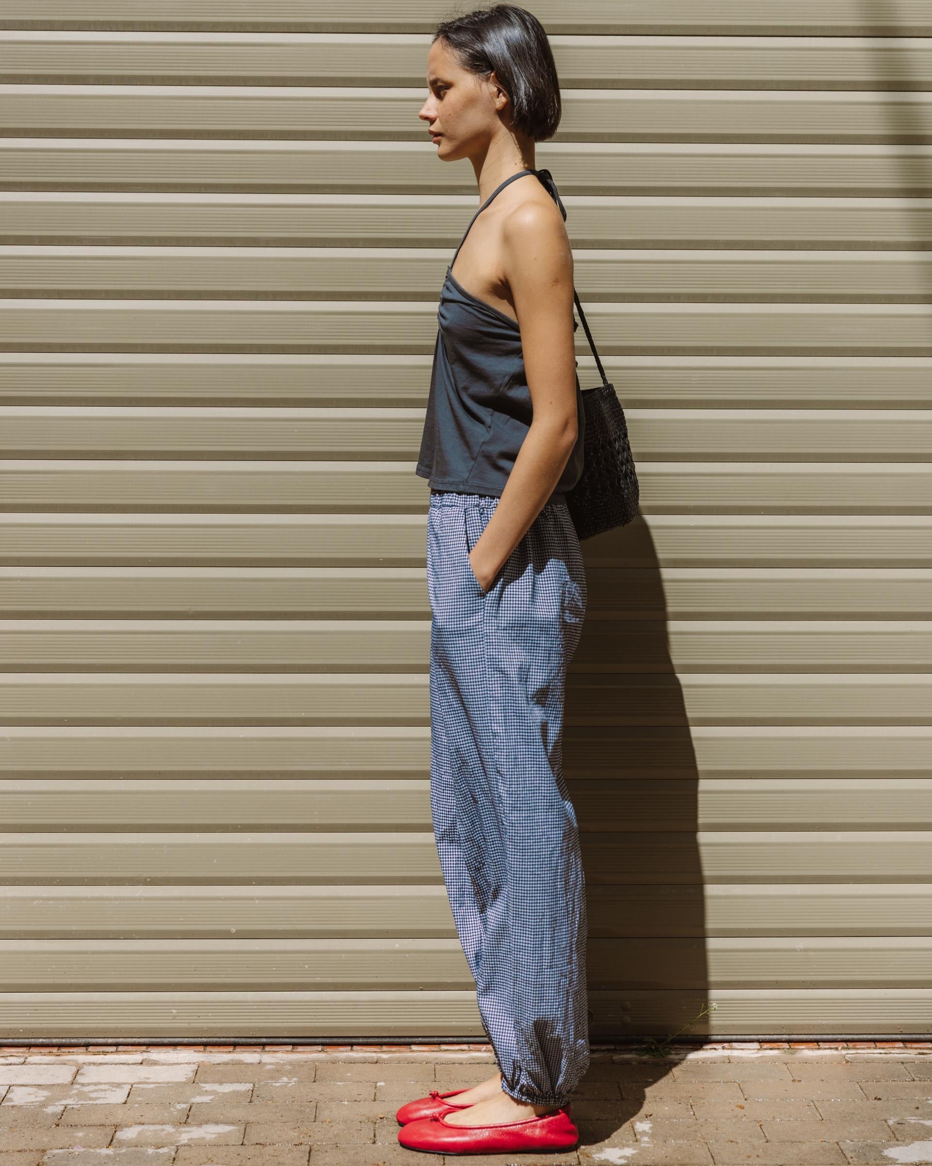 PANTALON BOMBACHO CUADROS VICHY