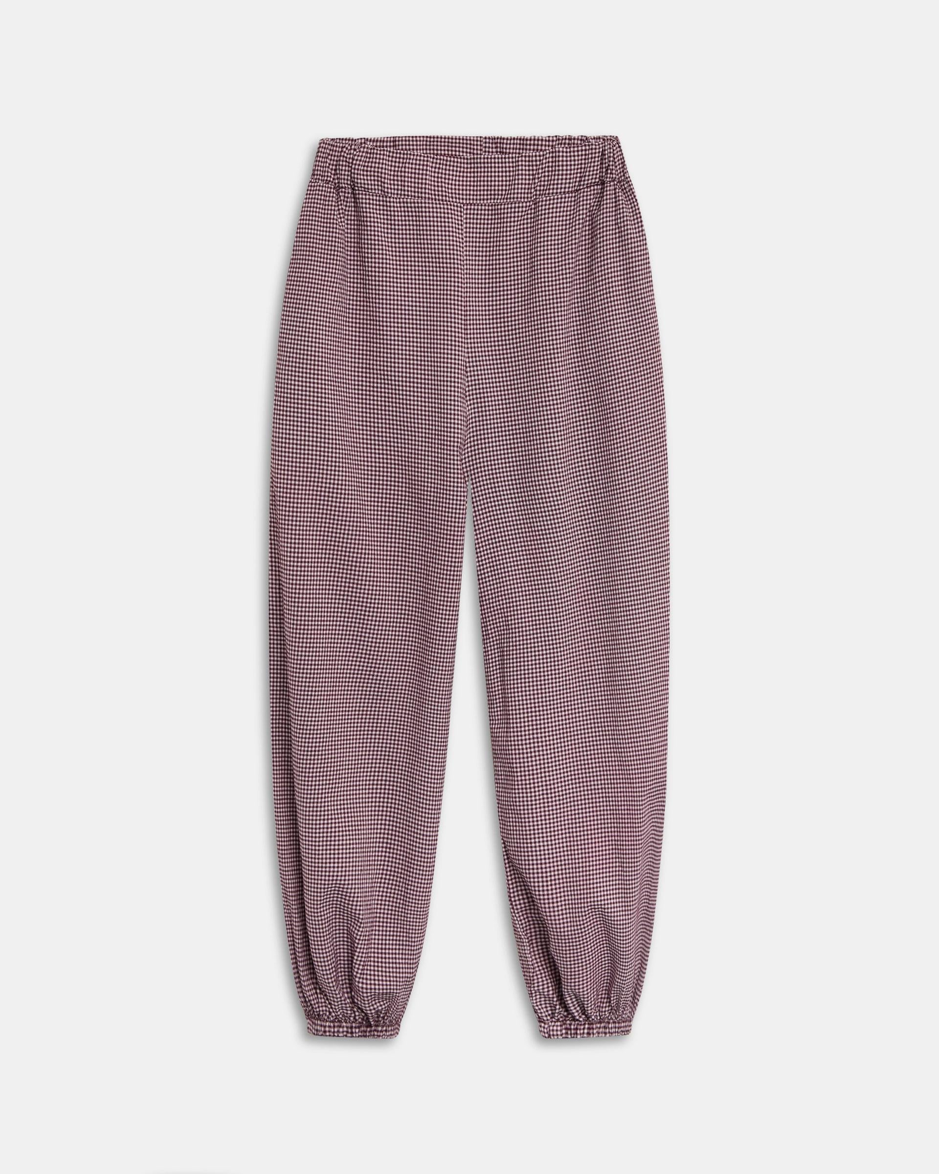 PANTALON BOMBACHO CUADROS VICHY