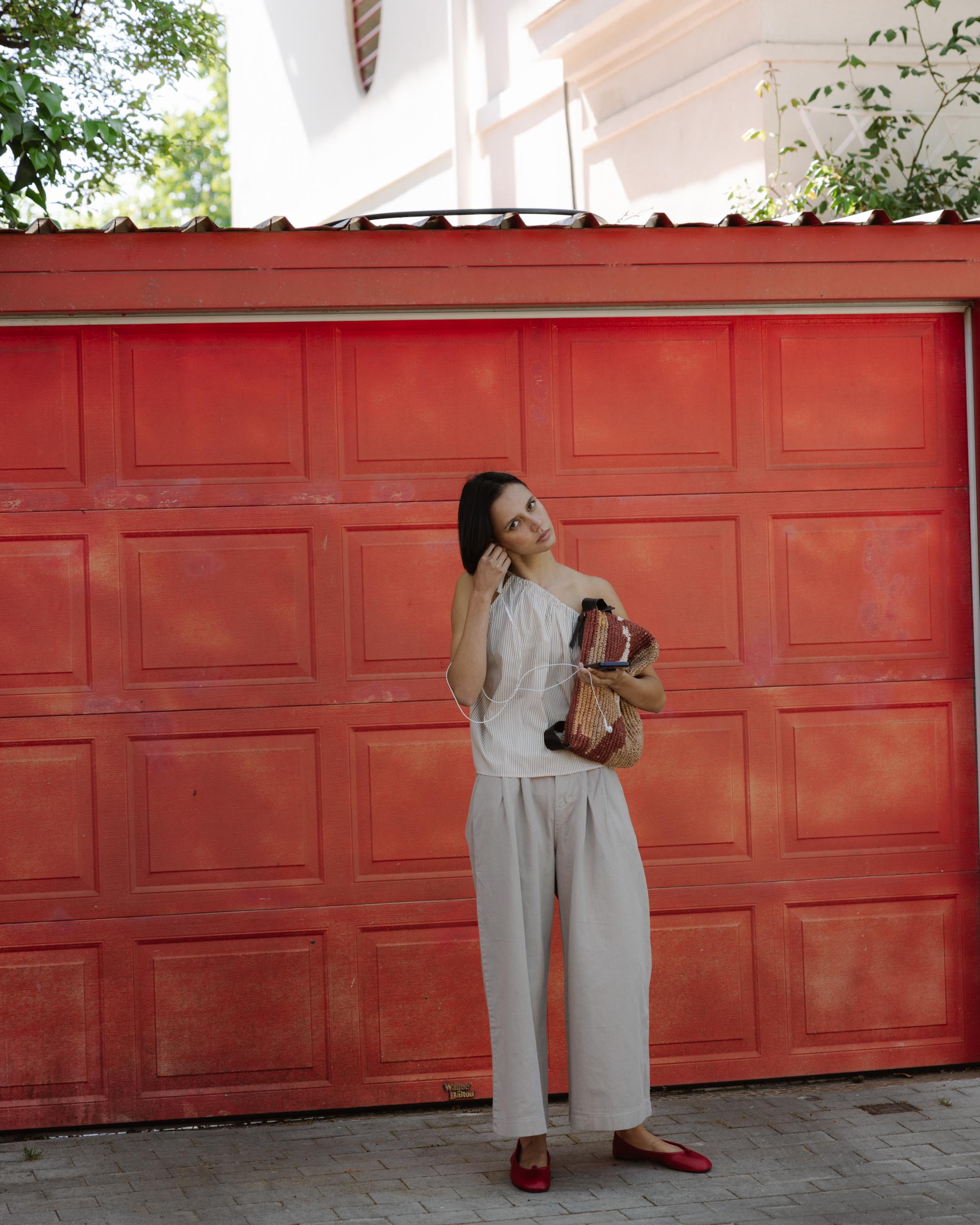 PANTALON WIDE LEG PINZAS