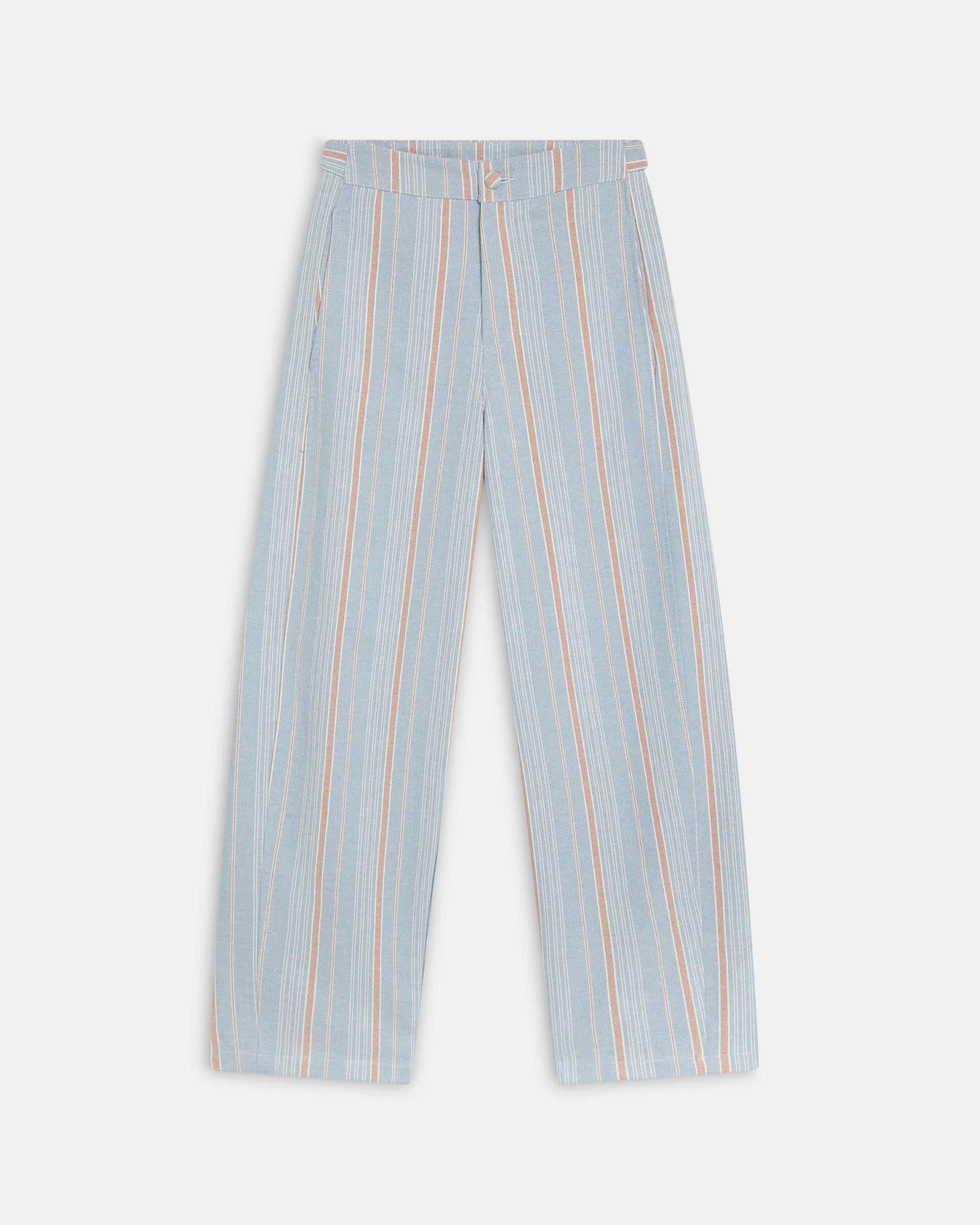 PANTALON BALLOON BOLSILLOS LATERALES RAYAS