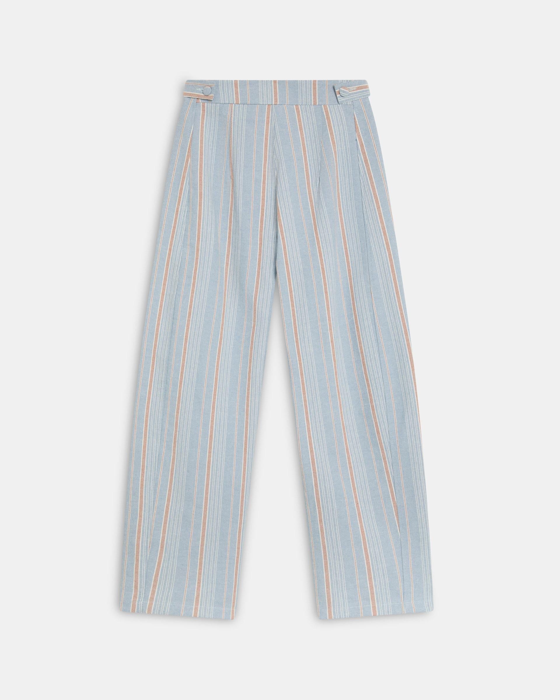 PANTALON BALLOON BOLSILLOS LATERALES RAYAS