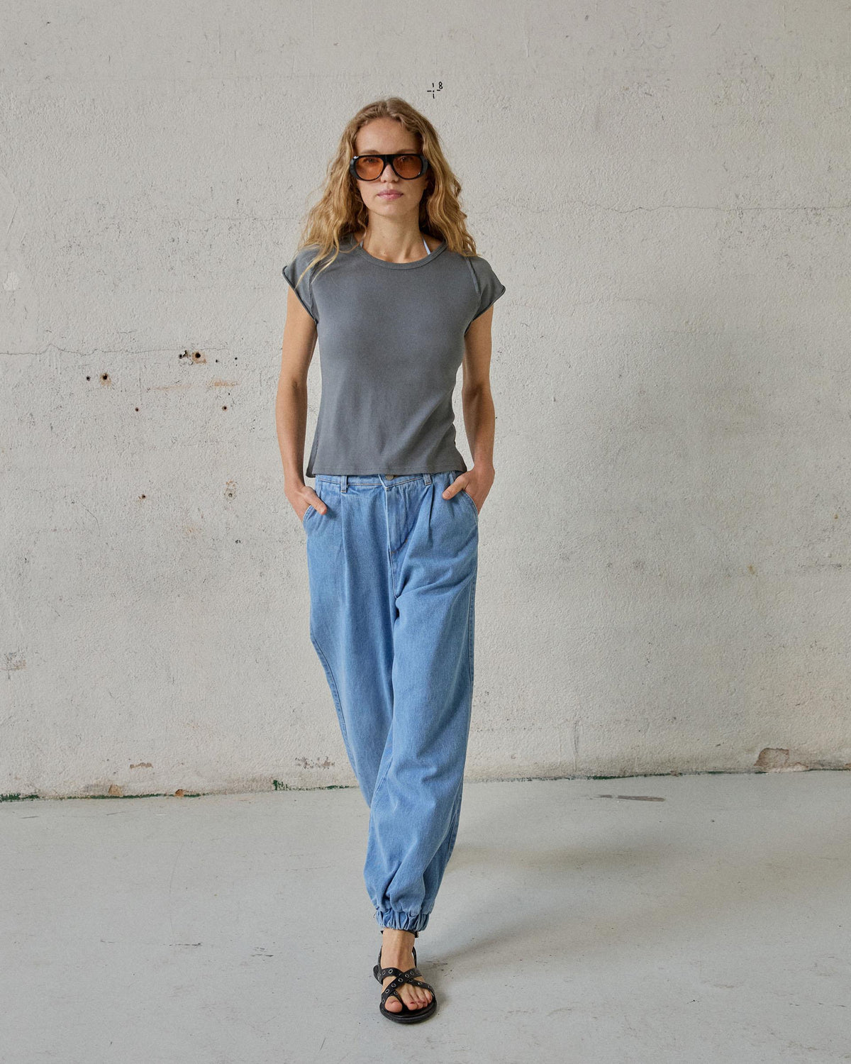 JEANS BOMBACHO PINZAS
