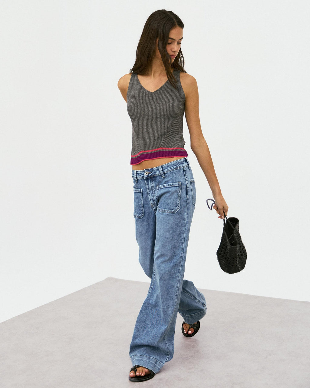 JEANS STRAIGHT BOLSILLOS PLASTON