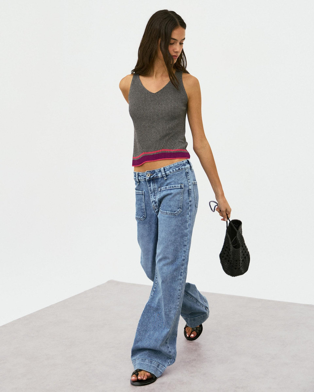 JEANS STRAIGHT BOLSILLOS PLASTON