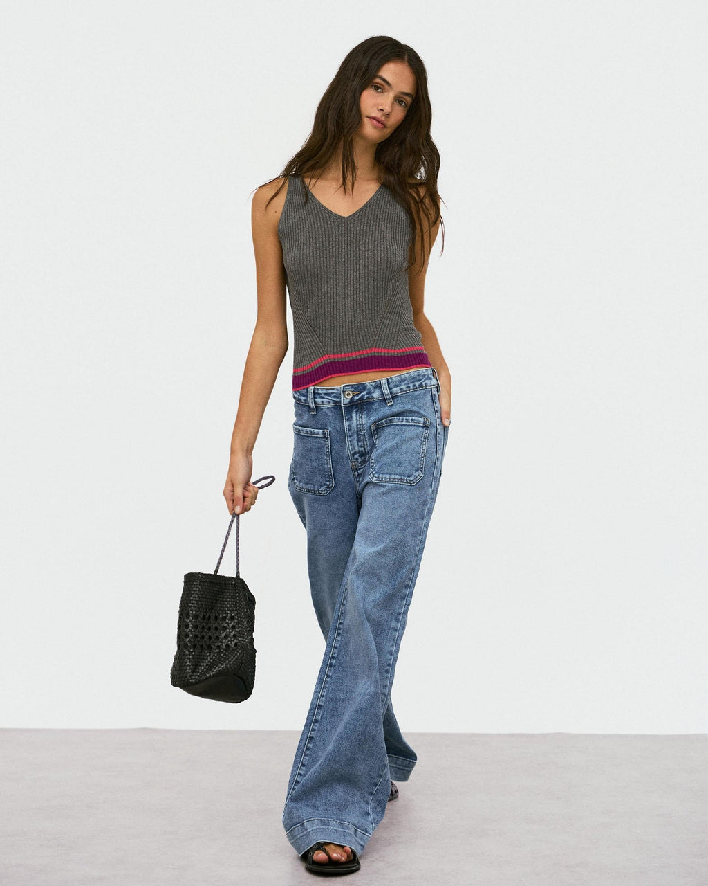 JEANS STRAIGHT BOLSILLOS PLASTON