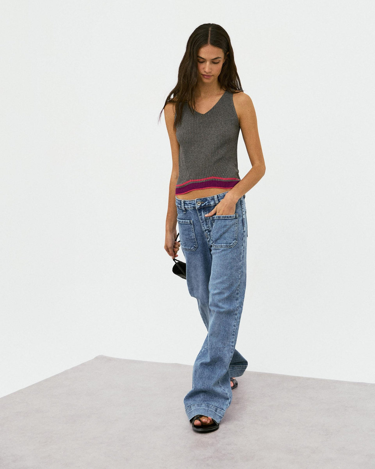 JEANS STRAIGHT BOLSILLOS PLASTON