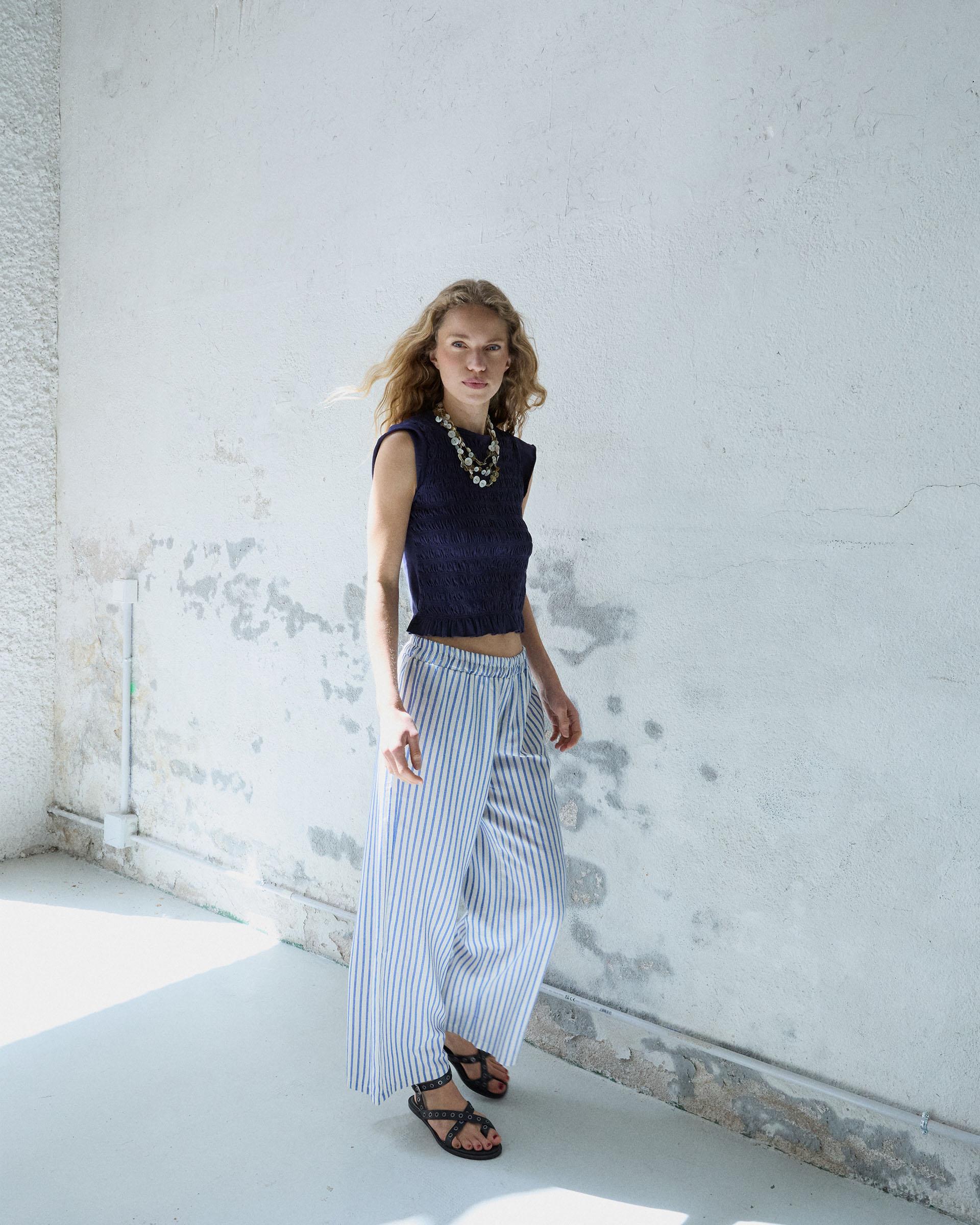 PANTALON FLUIDO RAYAS
