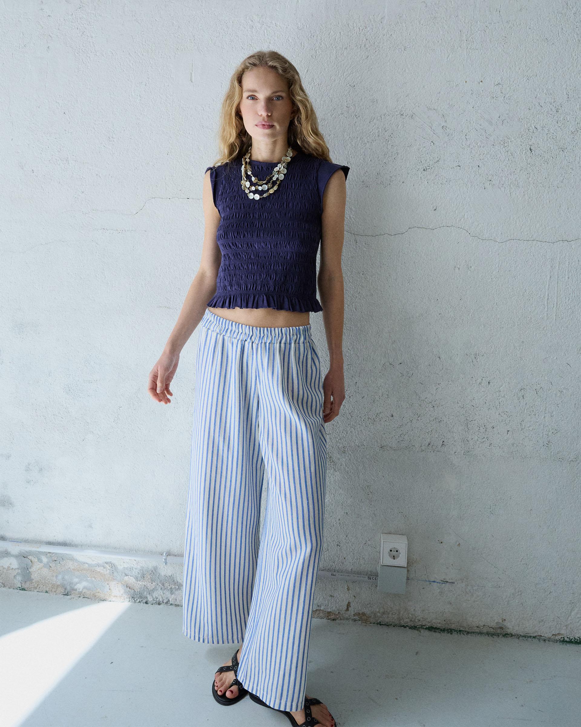 PANTALON FLUIDO RAYAS
