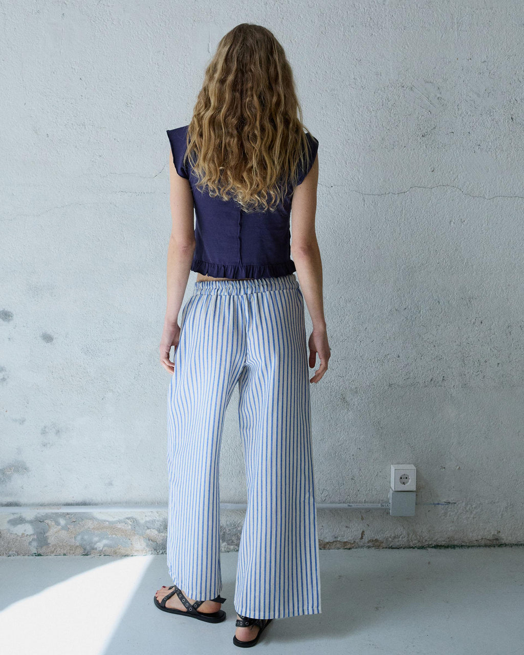 PANTALON FLUIDO RAYAS