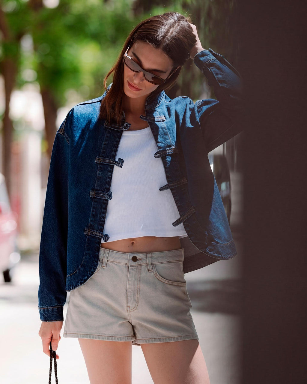 CAZADORA DENIM ALAMARES