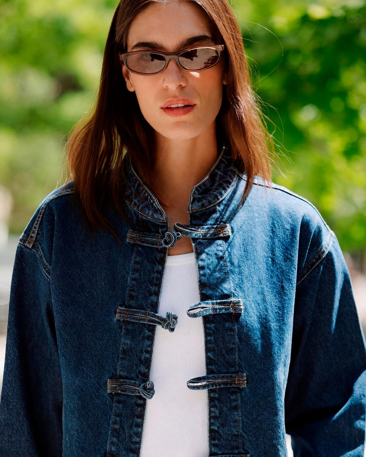CAZADORA DENIM ALAMARES
