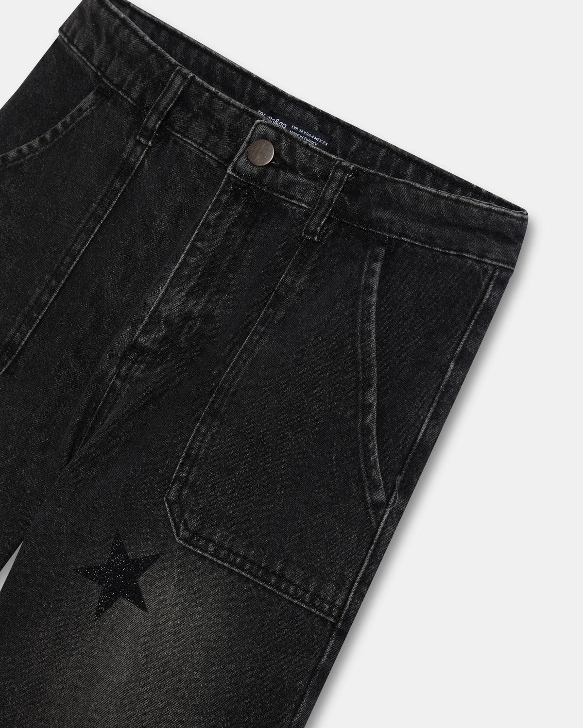 JEANS WORKER ESTRELLAS BRILLOS