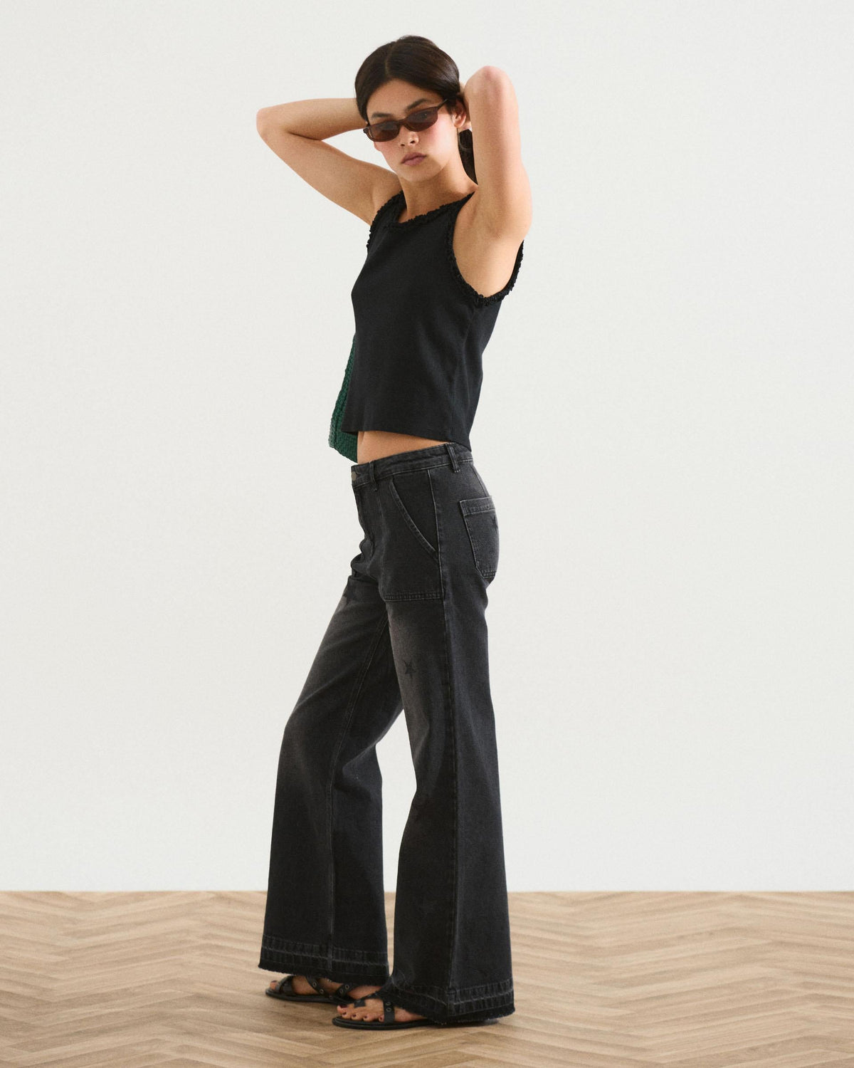 JEANS WORKER ESTRELLAS BRILLOS