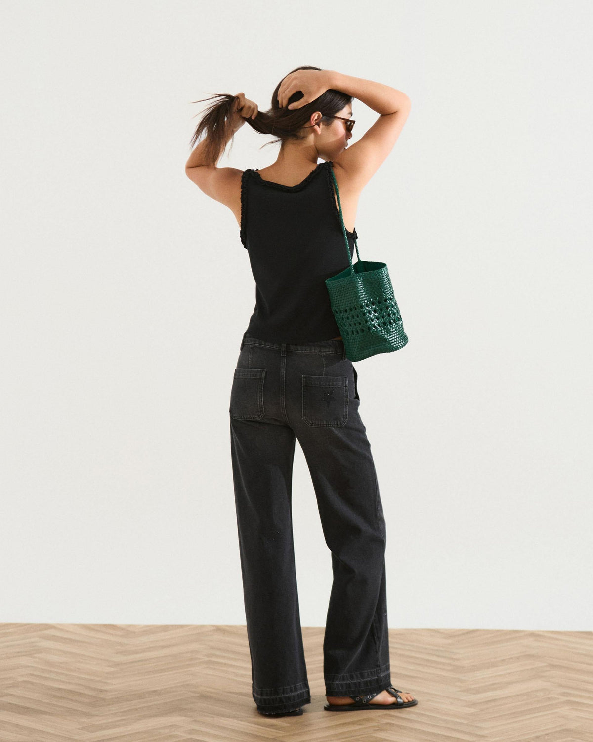 JEANS WORKER ESTRELLAS BRILLOS