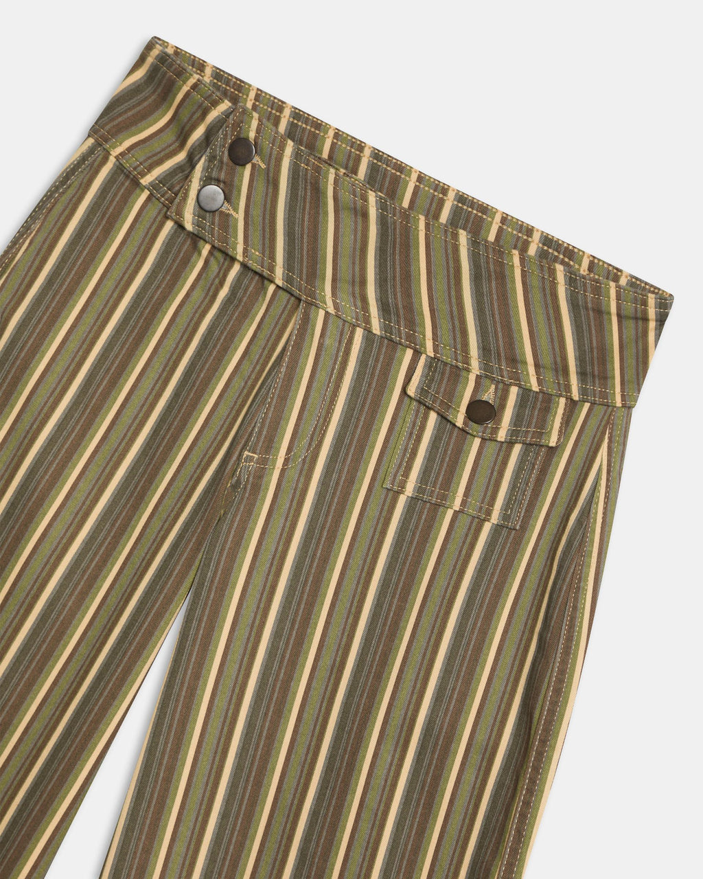 JEANS TRIPLE CINTURILLA BOLSILLO RAYAS
