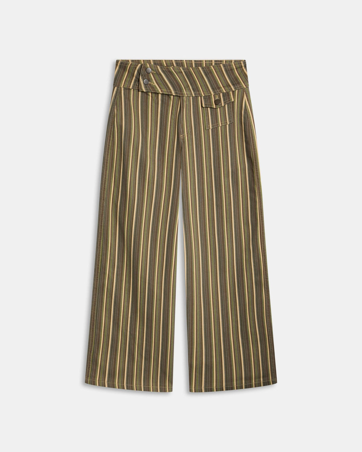 JEANS TRIPLE CINTURILLA BOLSILLO RAYAS