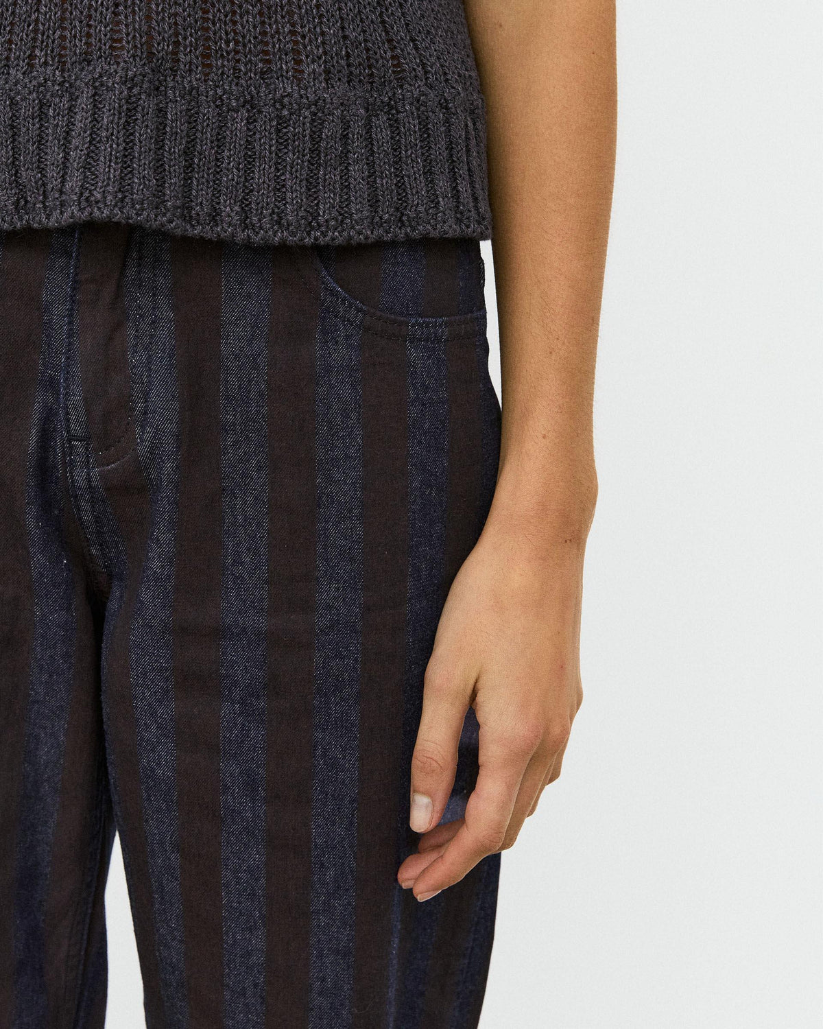 JEANS BALLOON RAYAS