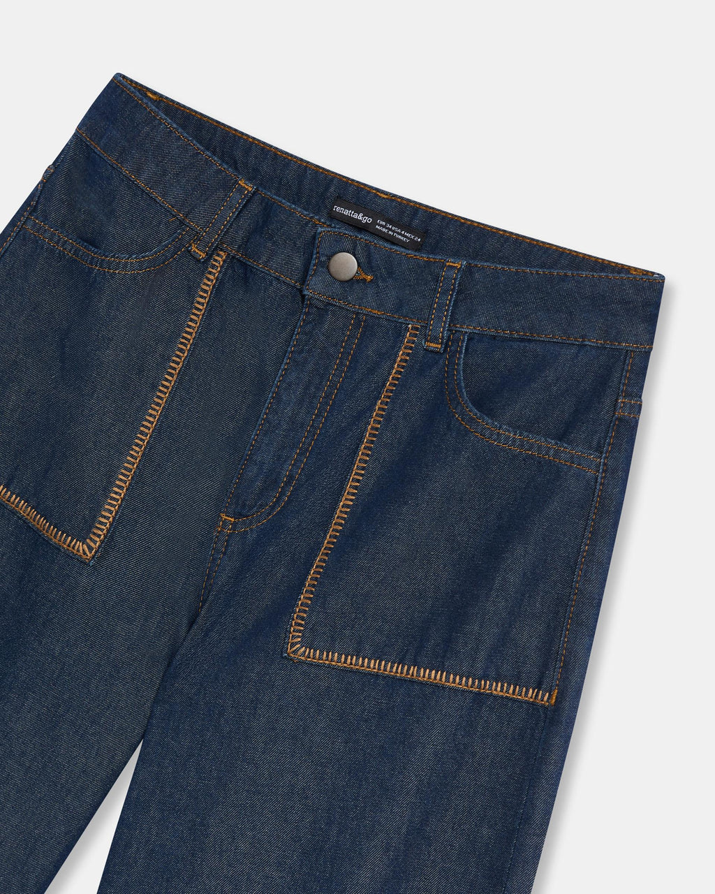 JEANS BOLSILLOS PESPUNTES CONTRASTE