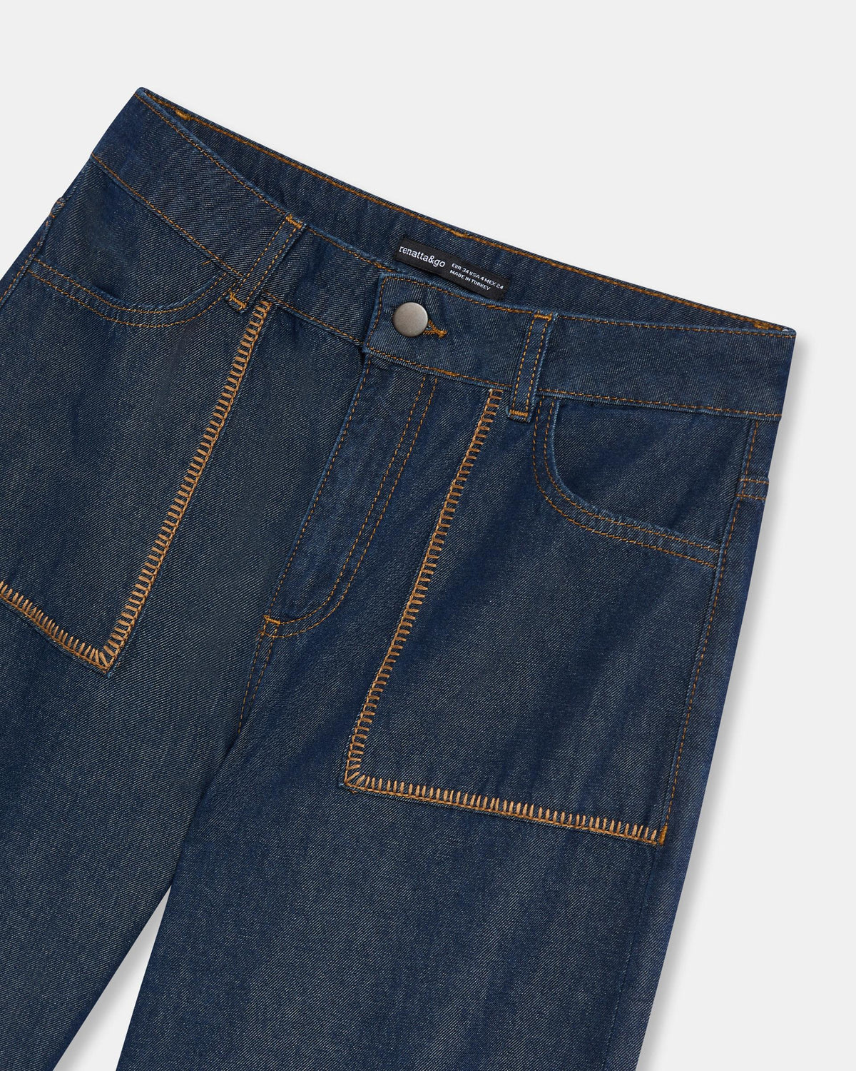 JEANS BOLSILLOS PESPUNTES CONTRASTE