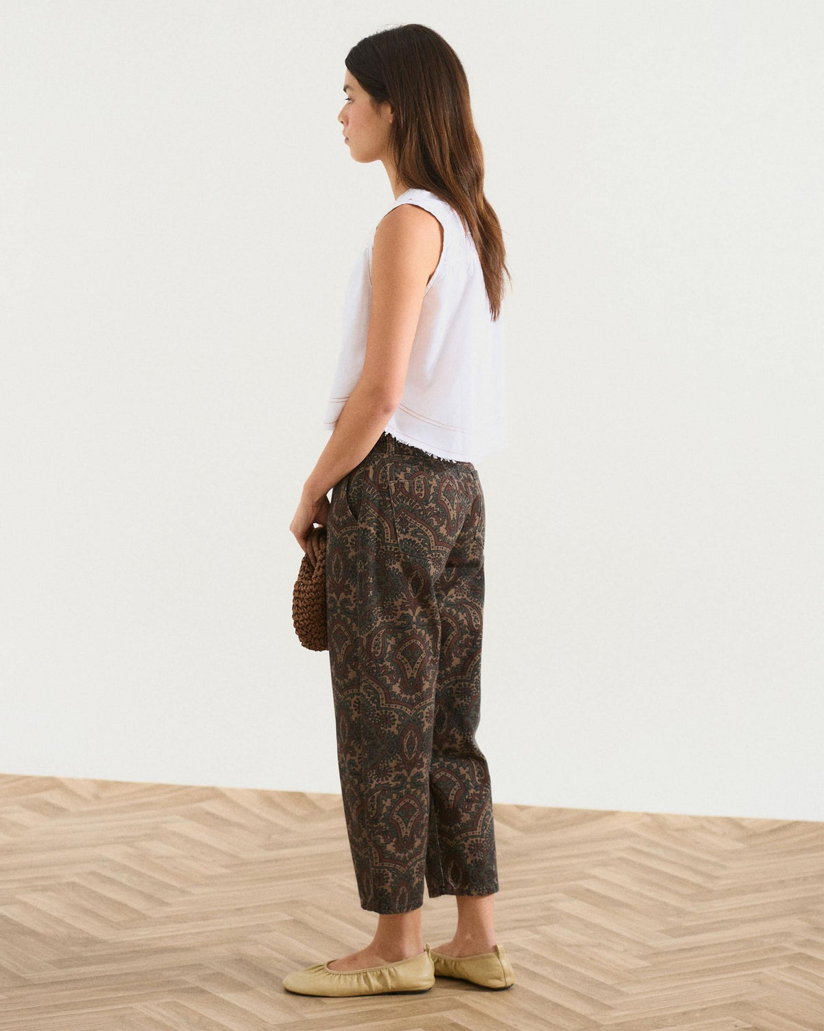 PANTALÓN BALLOON ESTAMPADO INDIO
