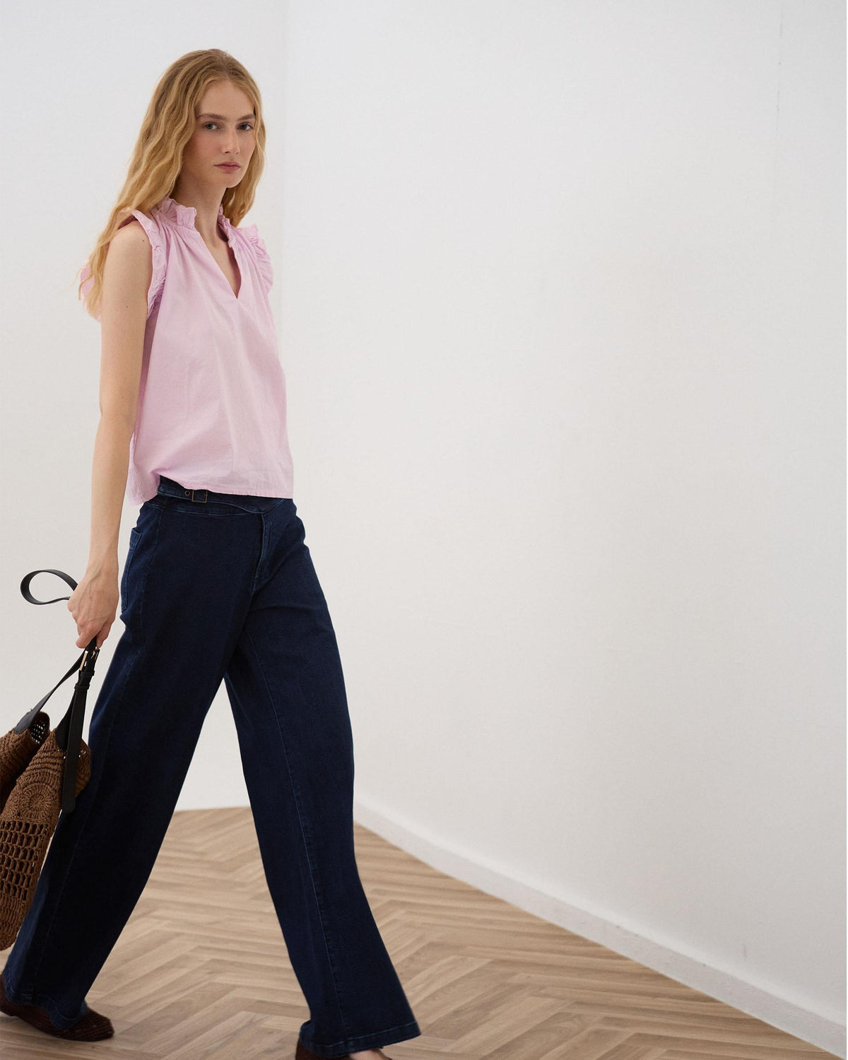 JEANS CINTURON HEBILLA LATERAL