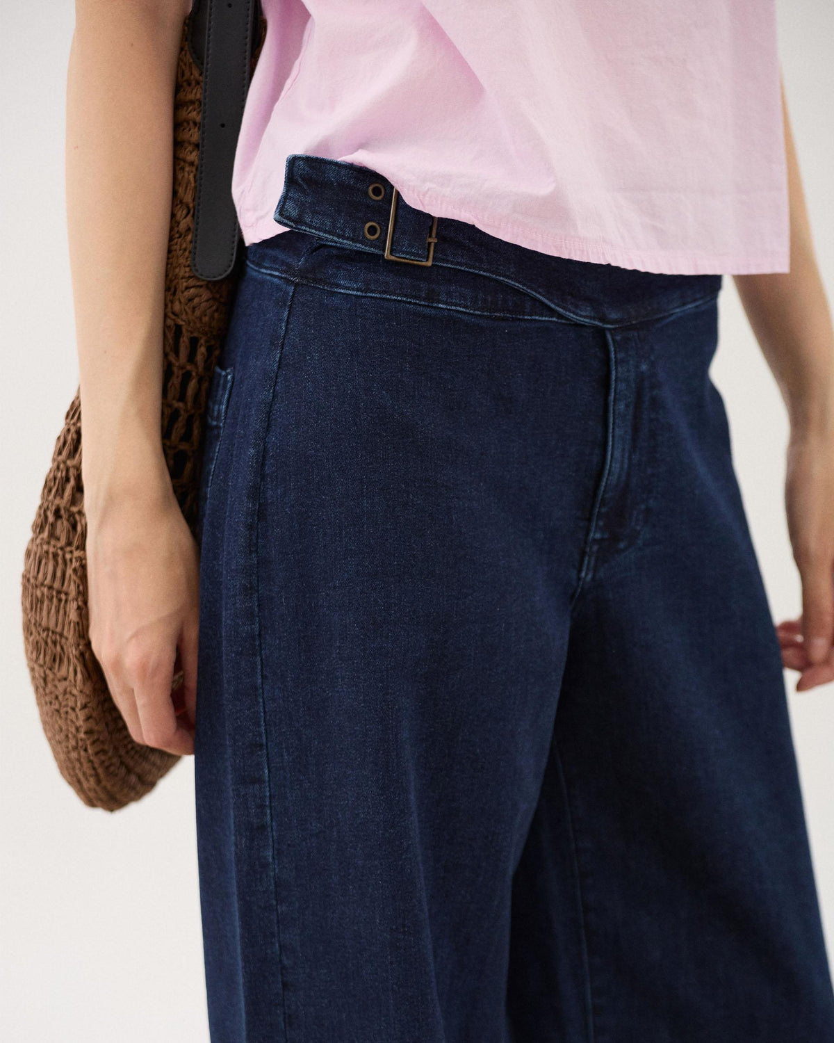 JEANS CINTURON HEBILLA LATERAL
